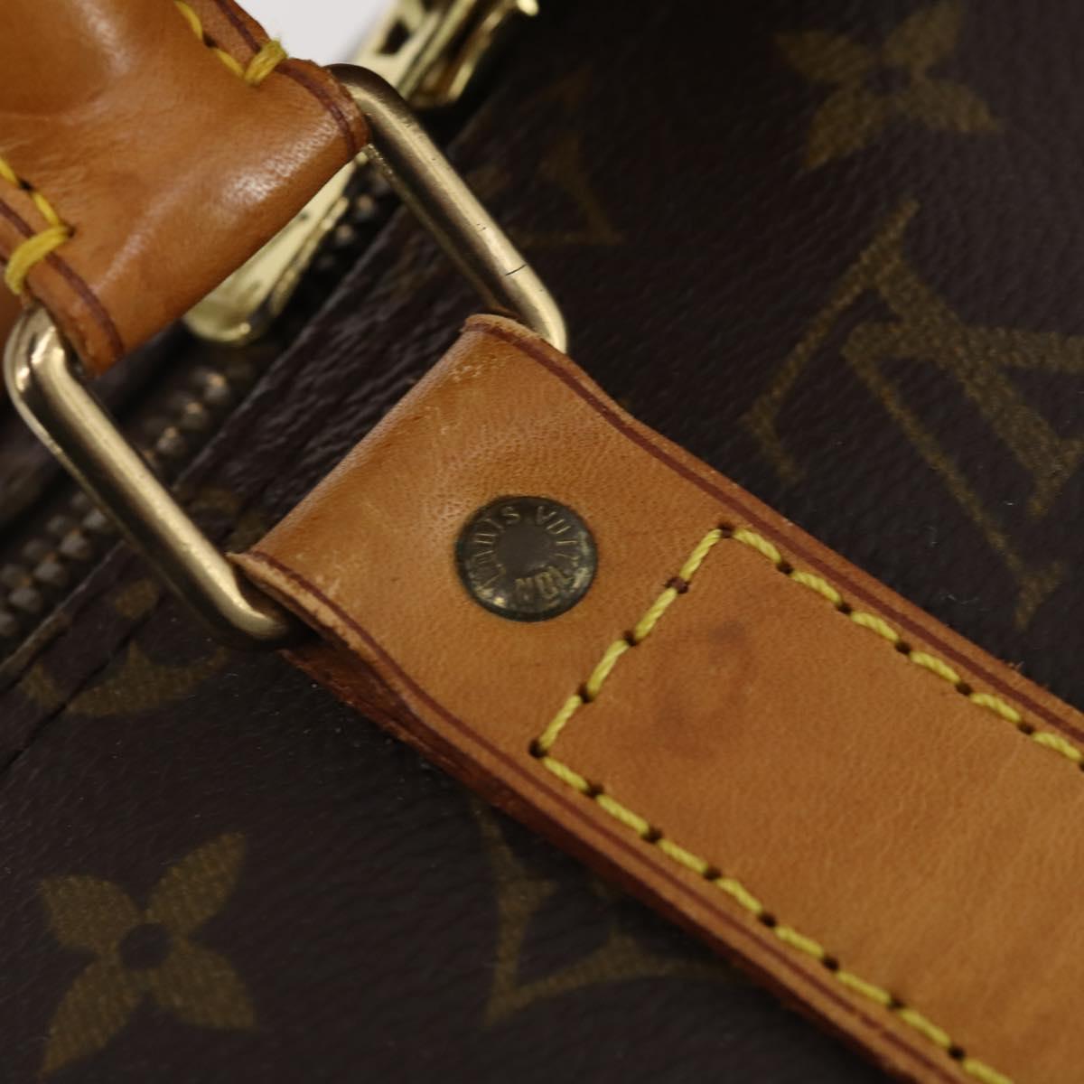 LOUIS VUITTON Monogram Keepall 50 Boston Bag M41426 LV Auth BA13298A