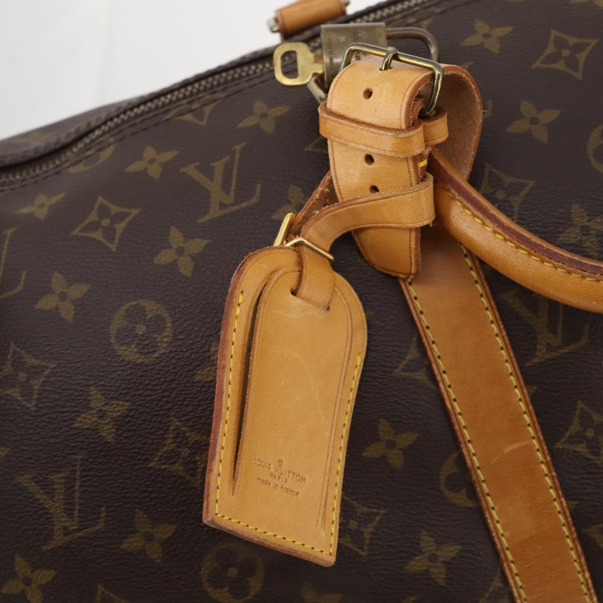 LOUIS VUITTON Monogram Keepall 50 Boston Bag M41426 LV Auth BA13298A