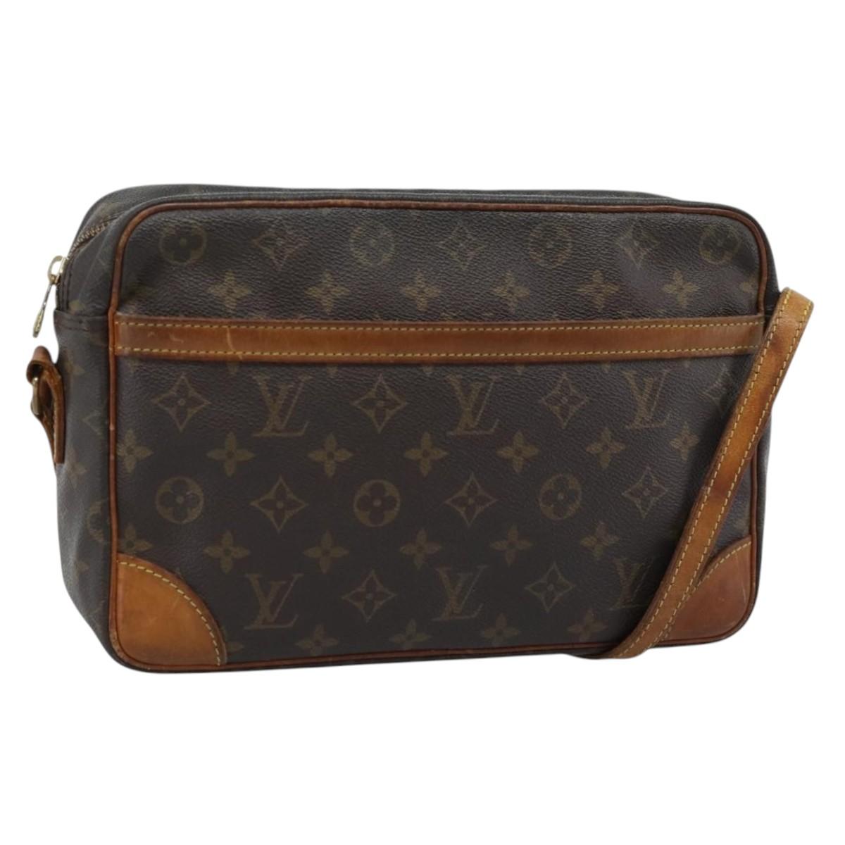 LOUIS VUITTON Monogram Trocadero 30 Shoulder Bag M51272 LV Auth BA13300