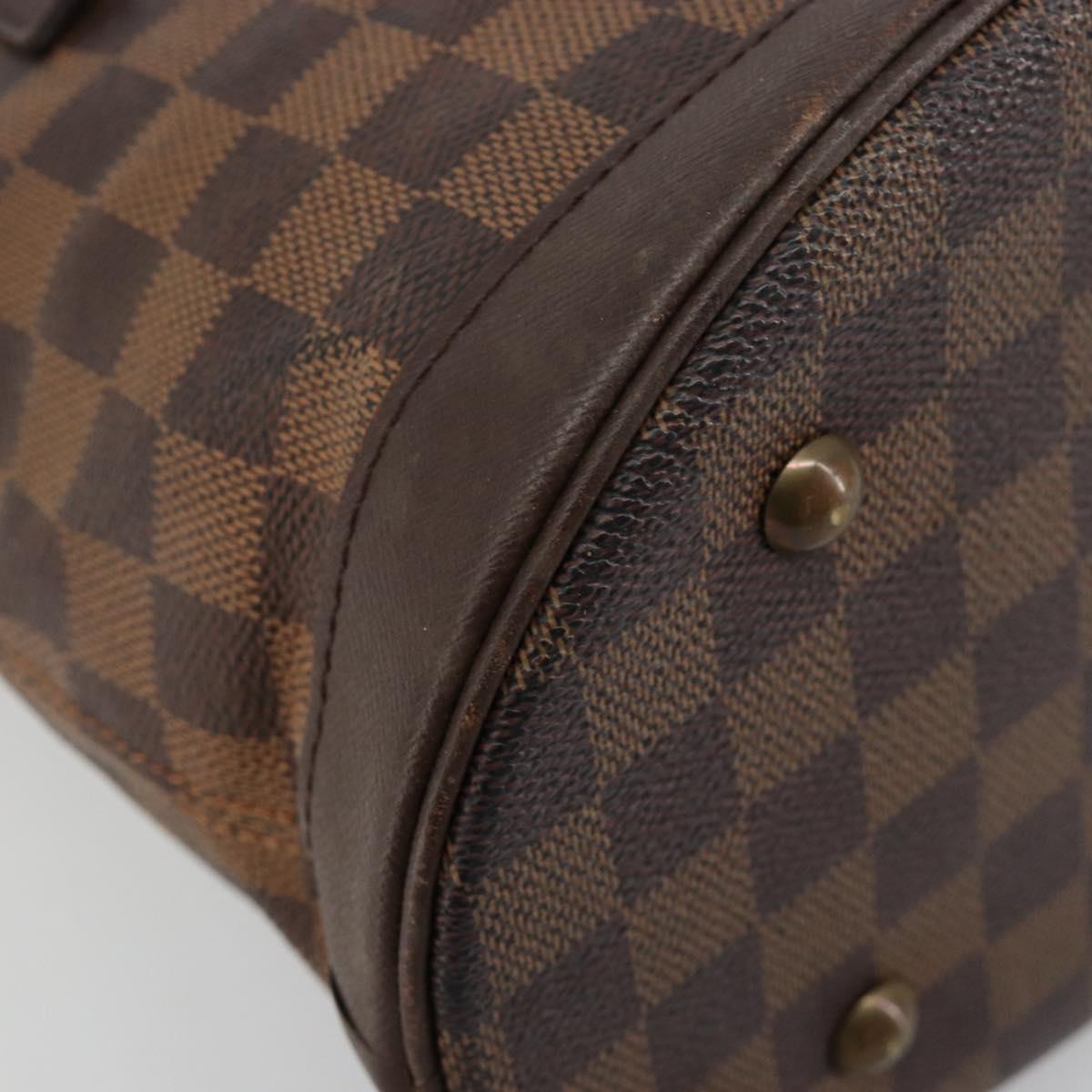 LOUIS VUITTON Damier Ebene Marais Shoulder Bag N42240 LV Auth BA13312