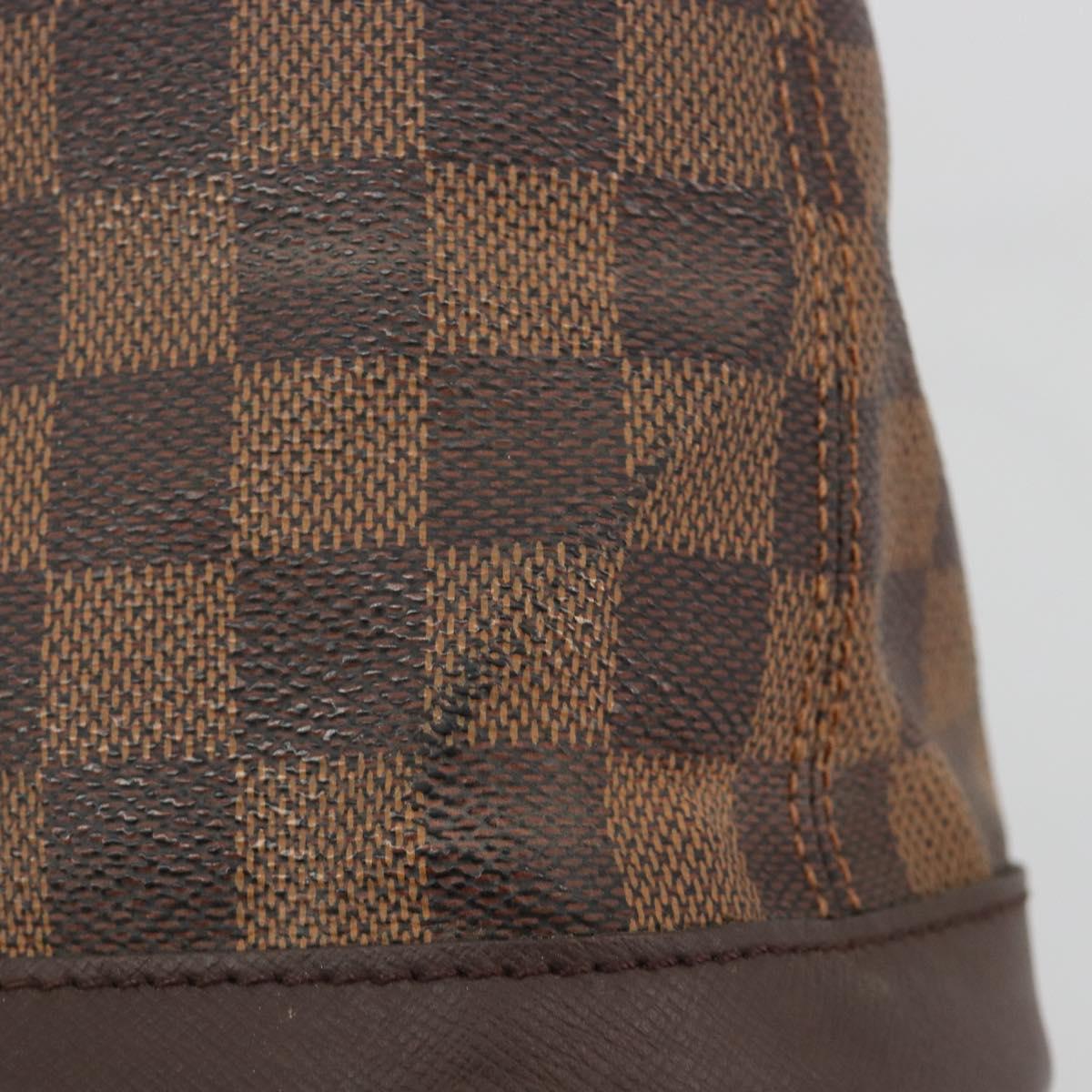 LOUIS VUITTON Damier Ebene Marais Shoulder Bag N42240 LV Auth BA13312