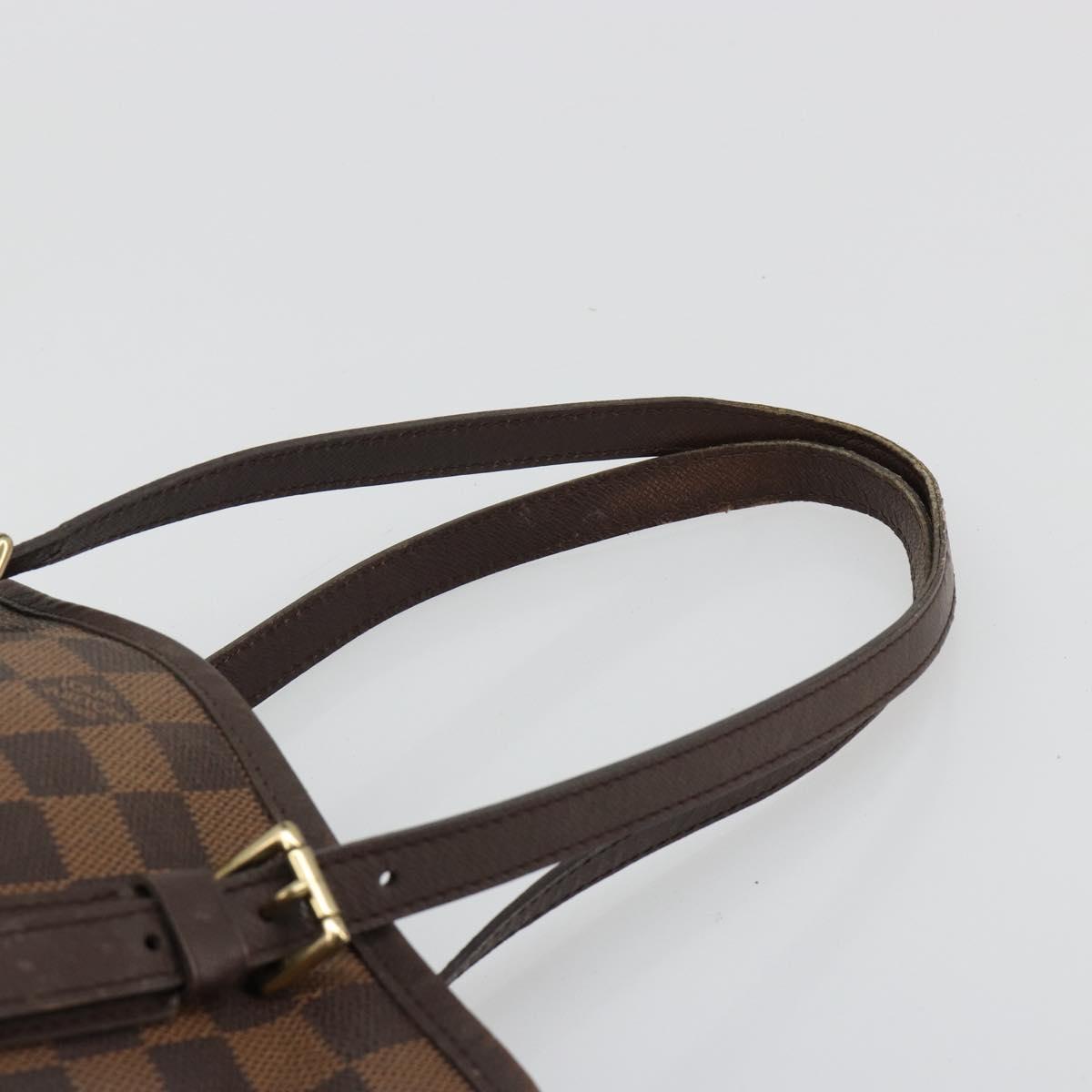 LOUIS VUITTON Damier Ebene Marais Shoulder Bag N42240 LV Auth BA13312