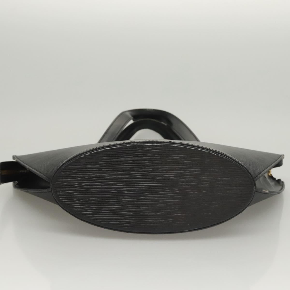 LOUIS VUITTON Epi Saint Jacques Shoulder Bag Black M50042 LV Auth BA1332