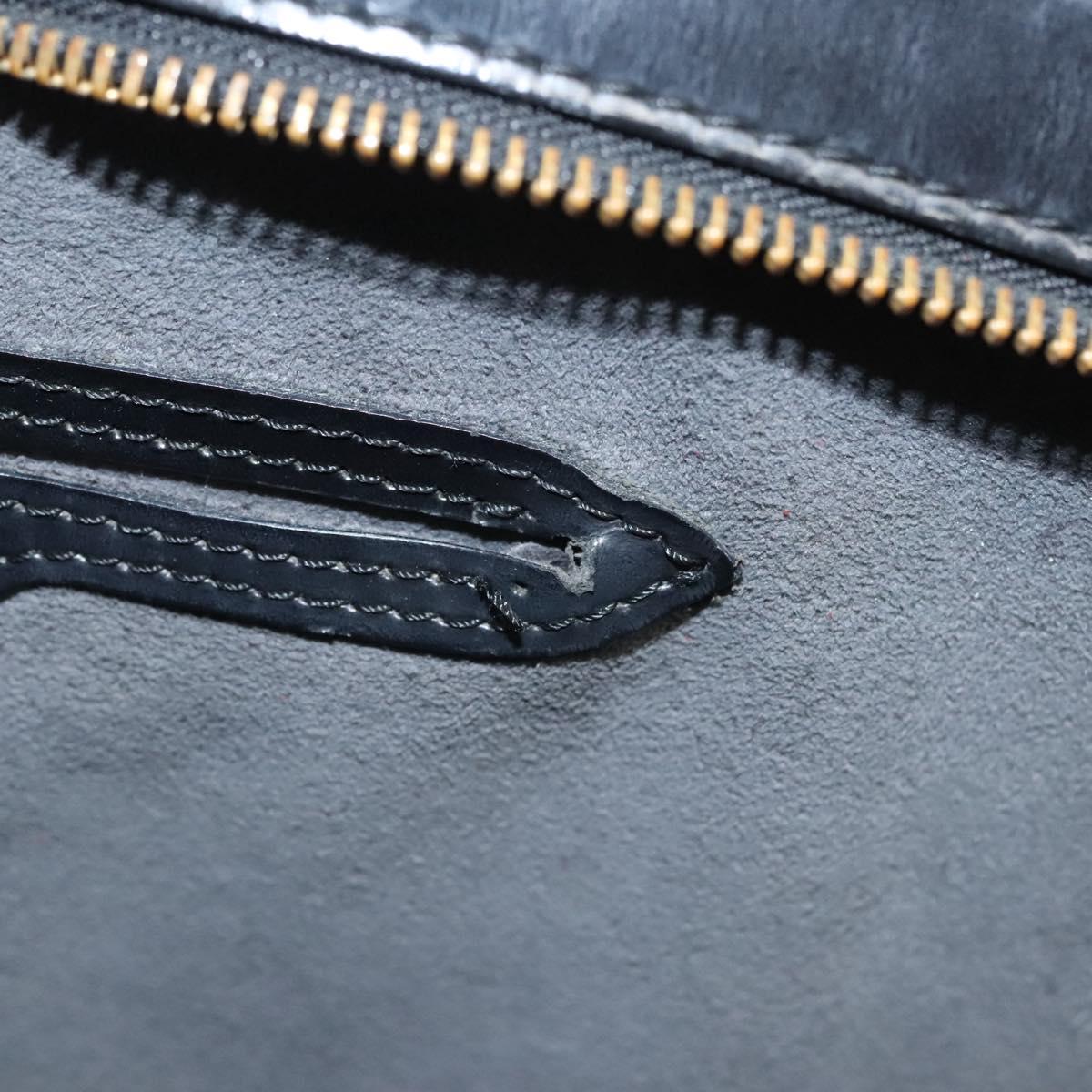 LOUIS VUITTON Epi Saint Jacques Shoulder Bag Black M50042 LV Auth BA1332