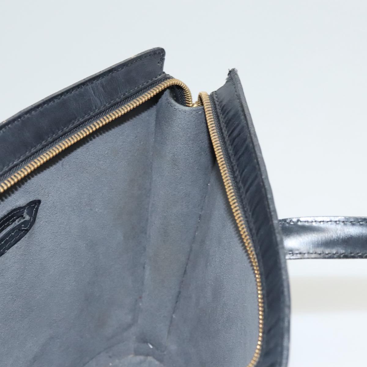 LOUIS VUITTON Epi Saint Jacques Shoulder Bag Black M50042 LV Auth BA1332