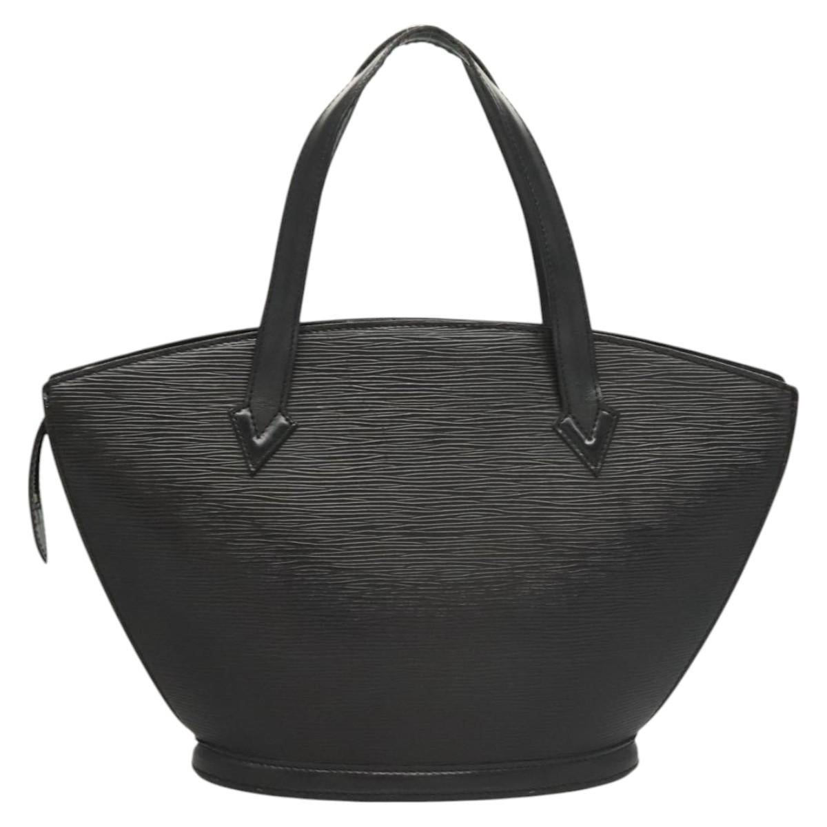 LOUIS VUITTON Epi Saint Jacques Shoulder Bag Black M50042 LV Auth BA1332