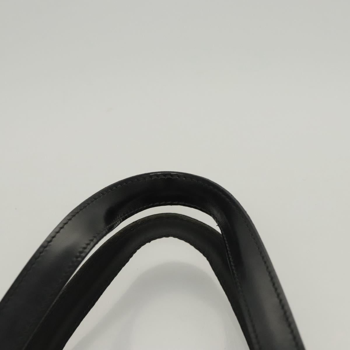 LOUIS VUITTON Epi Saint Jacques Shoulder Bag Black M50042 LV Auth BA1332