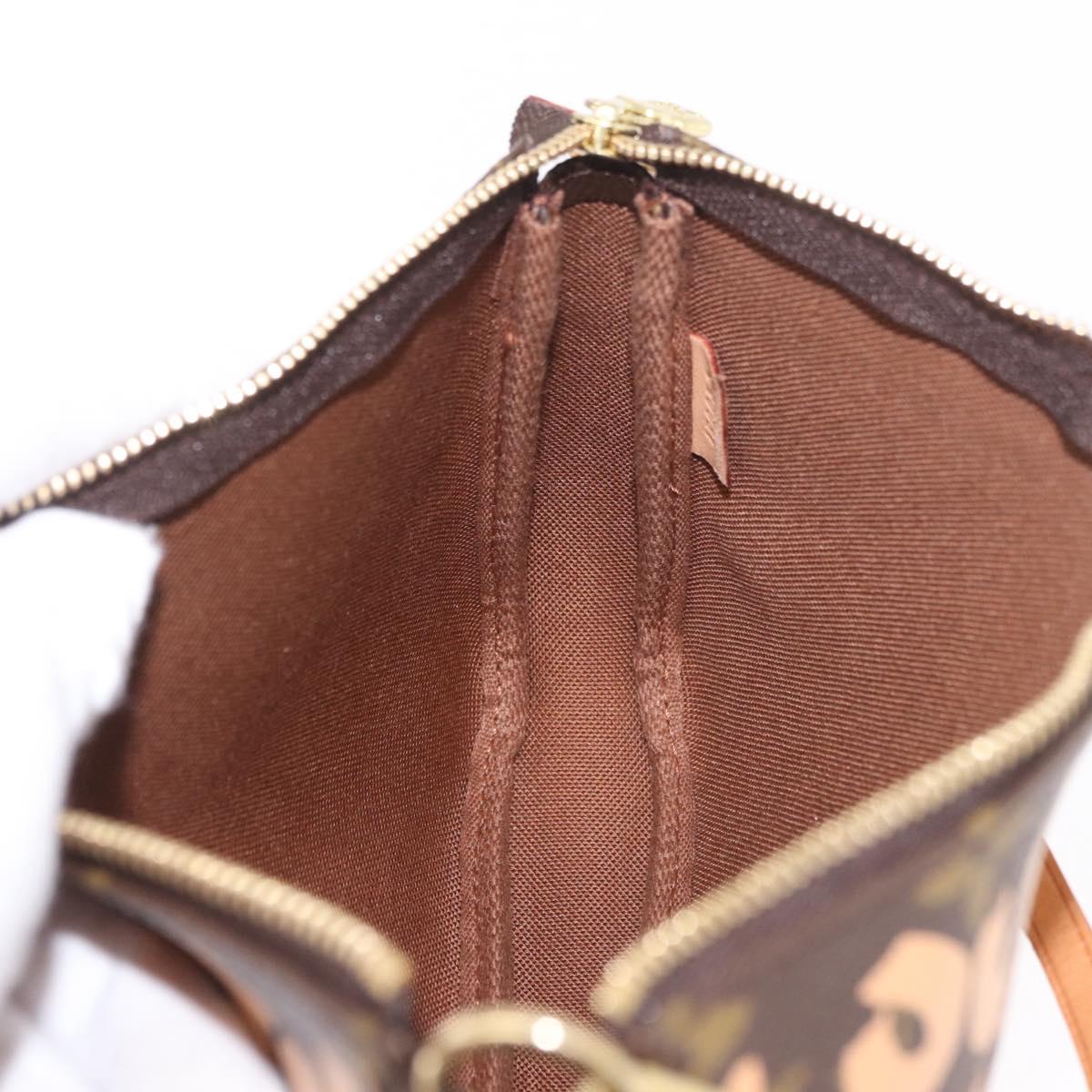 LOUIS VUITTON Graffiti Pochette Accessoires Orange M92193 LV Auth BA13322SAV