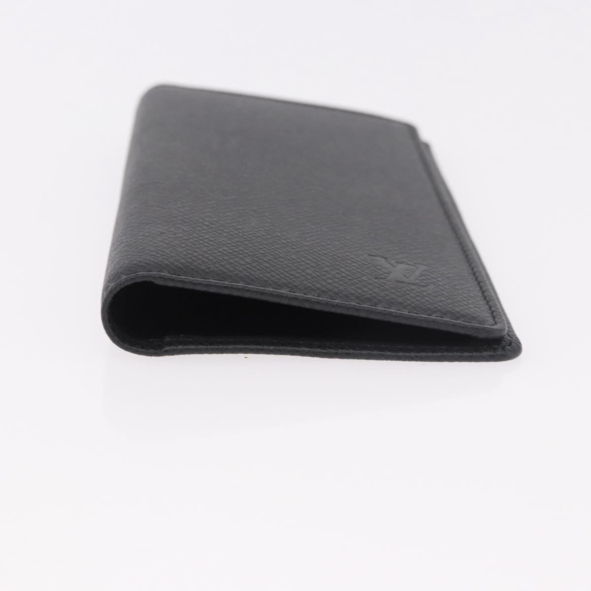 LOUIS VUITTON Taiga Agenda Poche Note Cover Ardoise R20425 LV Auth BA13323V