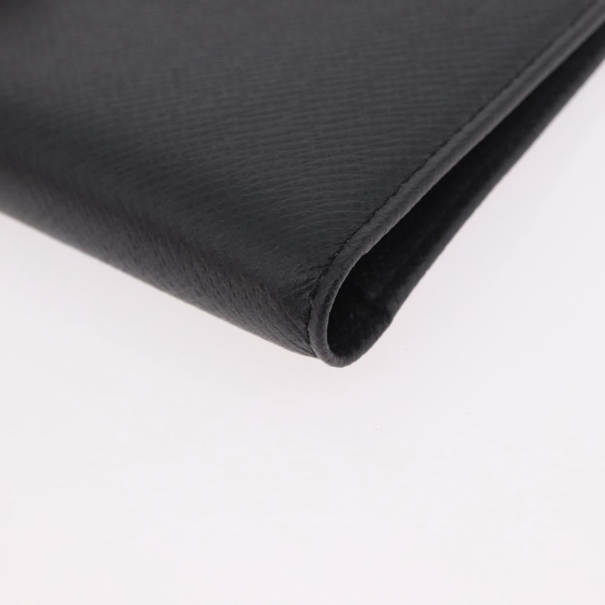 LOUIS VUITTON Taiga Agenda Poche Note Cover Ardoise R20425 LV Auth BA13323V