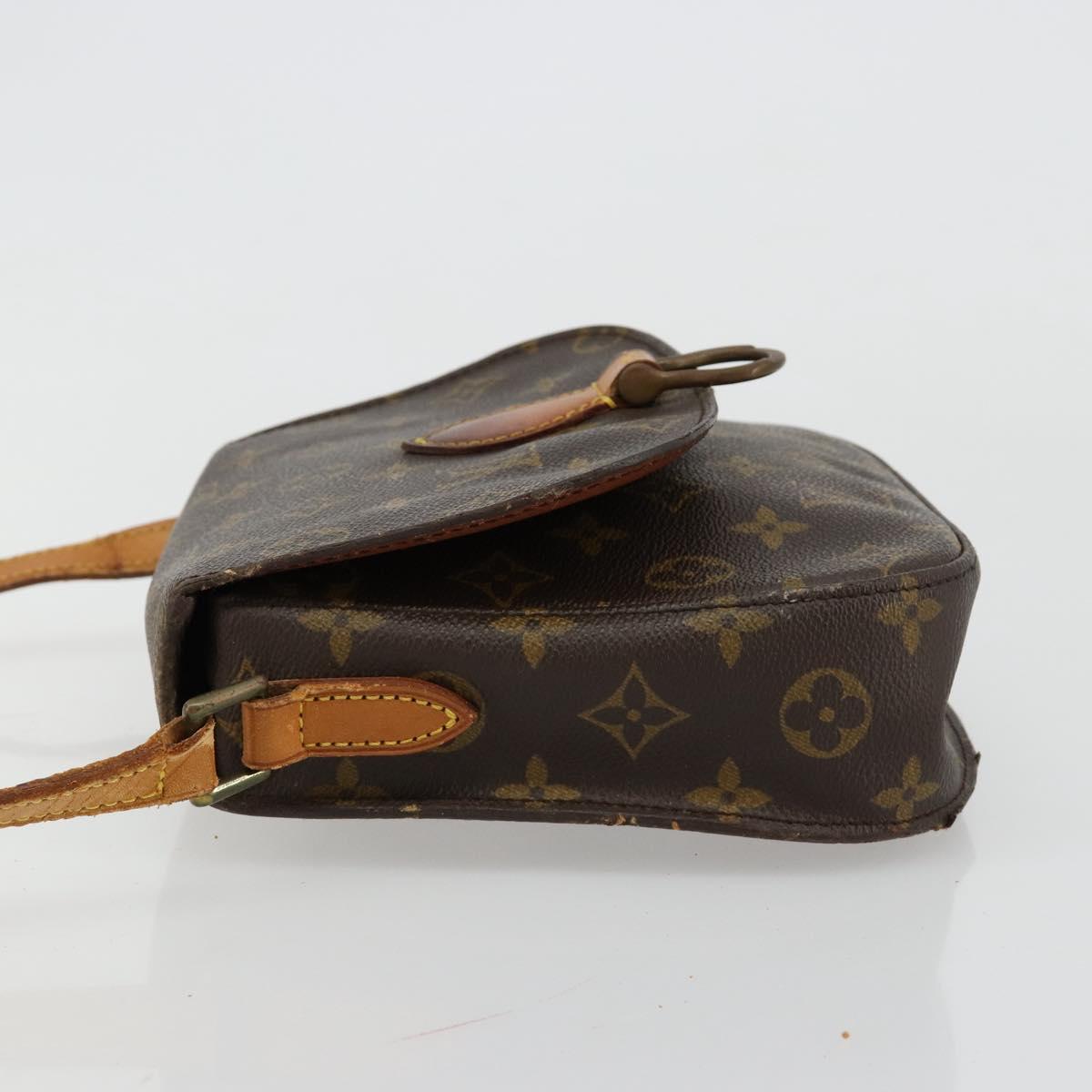 LOUIS VUITTON Monogram Saint Cloud MM Shoulder Bag M51243 LV Auth BA13328