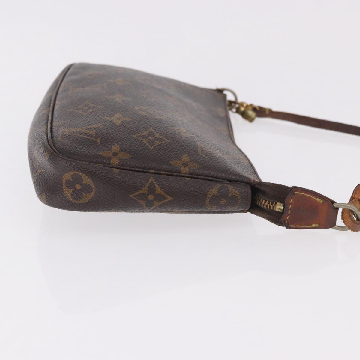 LOUIS VUITTON Monogram Pochette Accessoires Pouch M51980 LV Auth BA13329