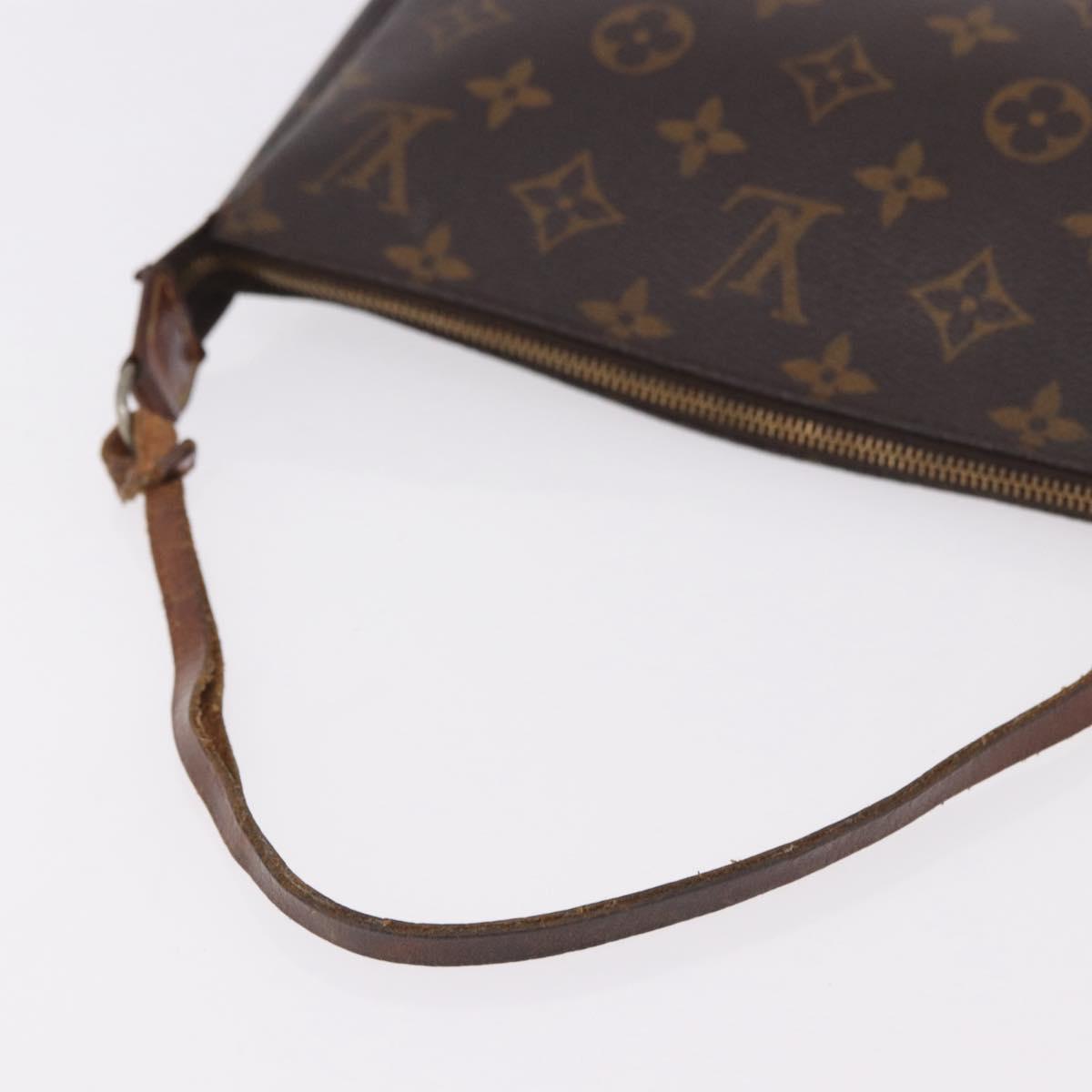 LOUIS VUITTON Monogram Pochette Accessoires Pouch M51980 LV Auth BA13329