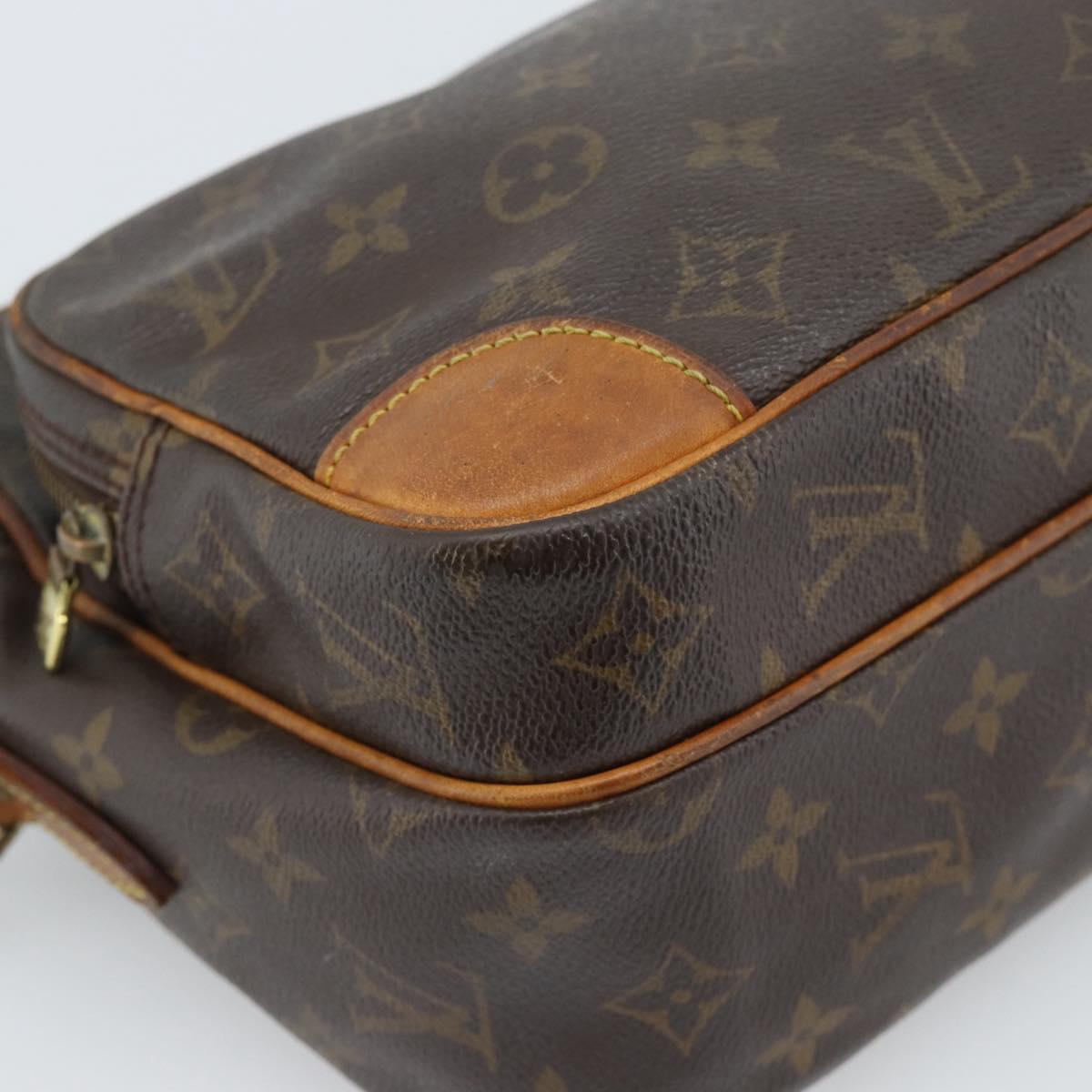 LOUIS VUITTON Monogram Nile Shoulder Bag M45244 LV Auth BA13344