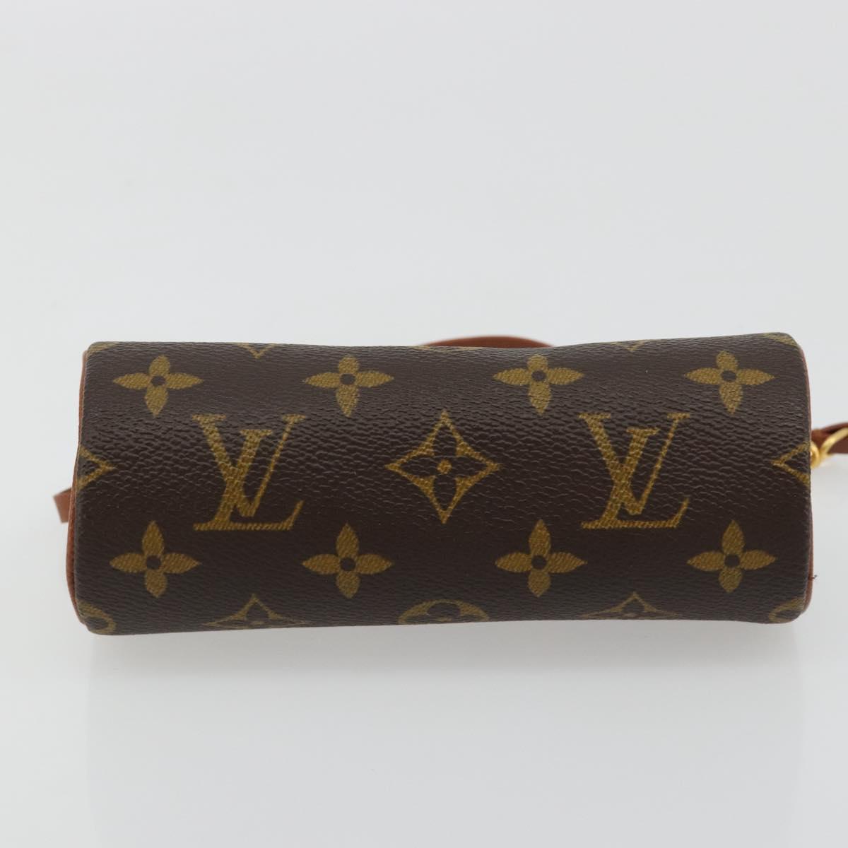 LOUIS VUITTON Monogram Papillon Pouch LV Auth BA13346A