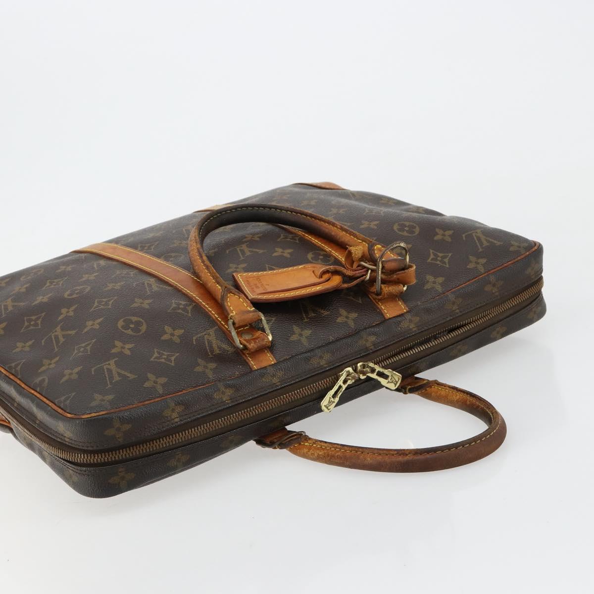 LOUIS VUITTON Monogram Porte Documents Voyage Business Bag M53361 Auth BA13347