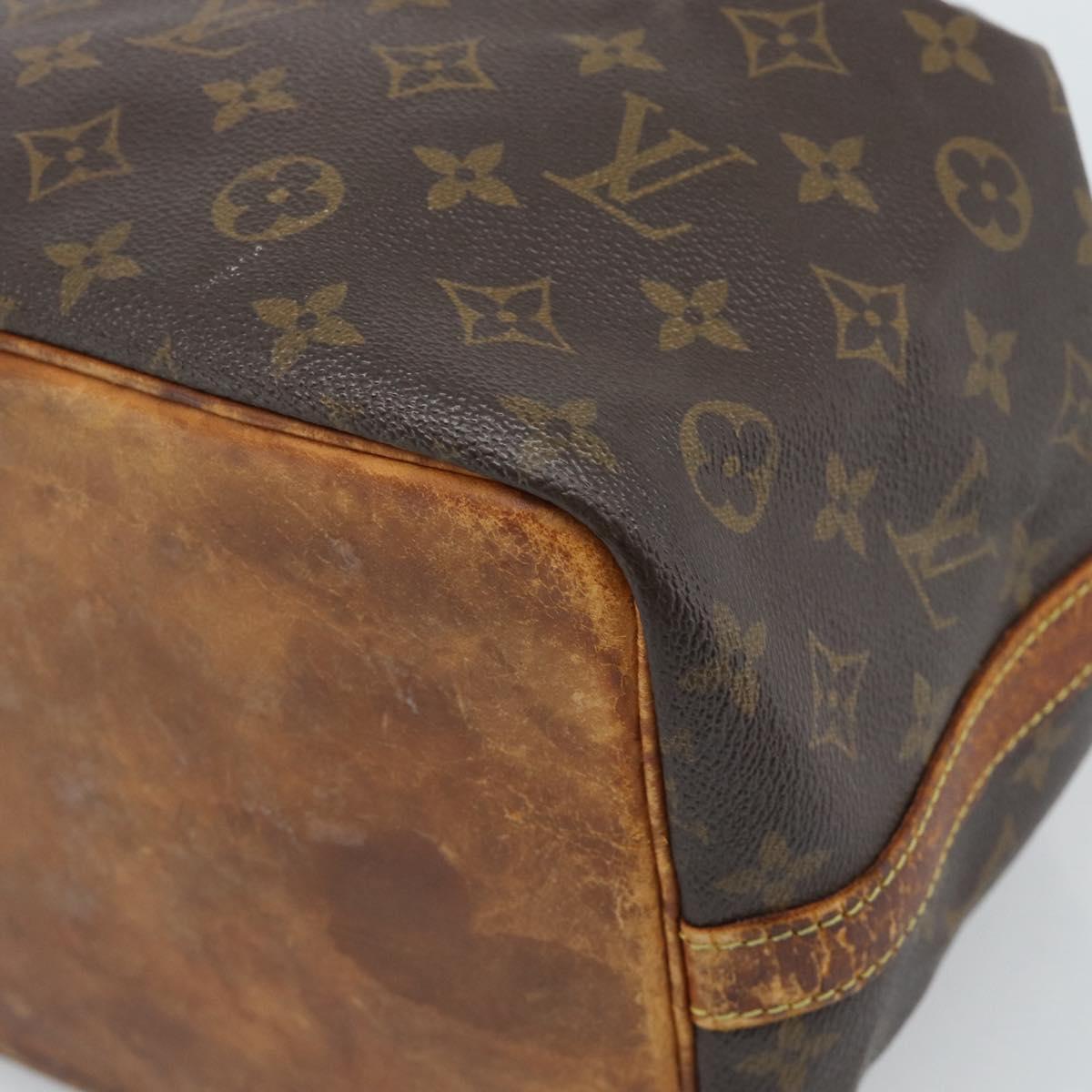LOUIS VUITTON Monogram Petit Noe Shoulder Bag M42226 LV Auth BA13359
