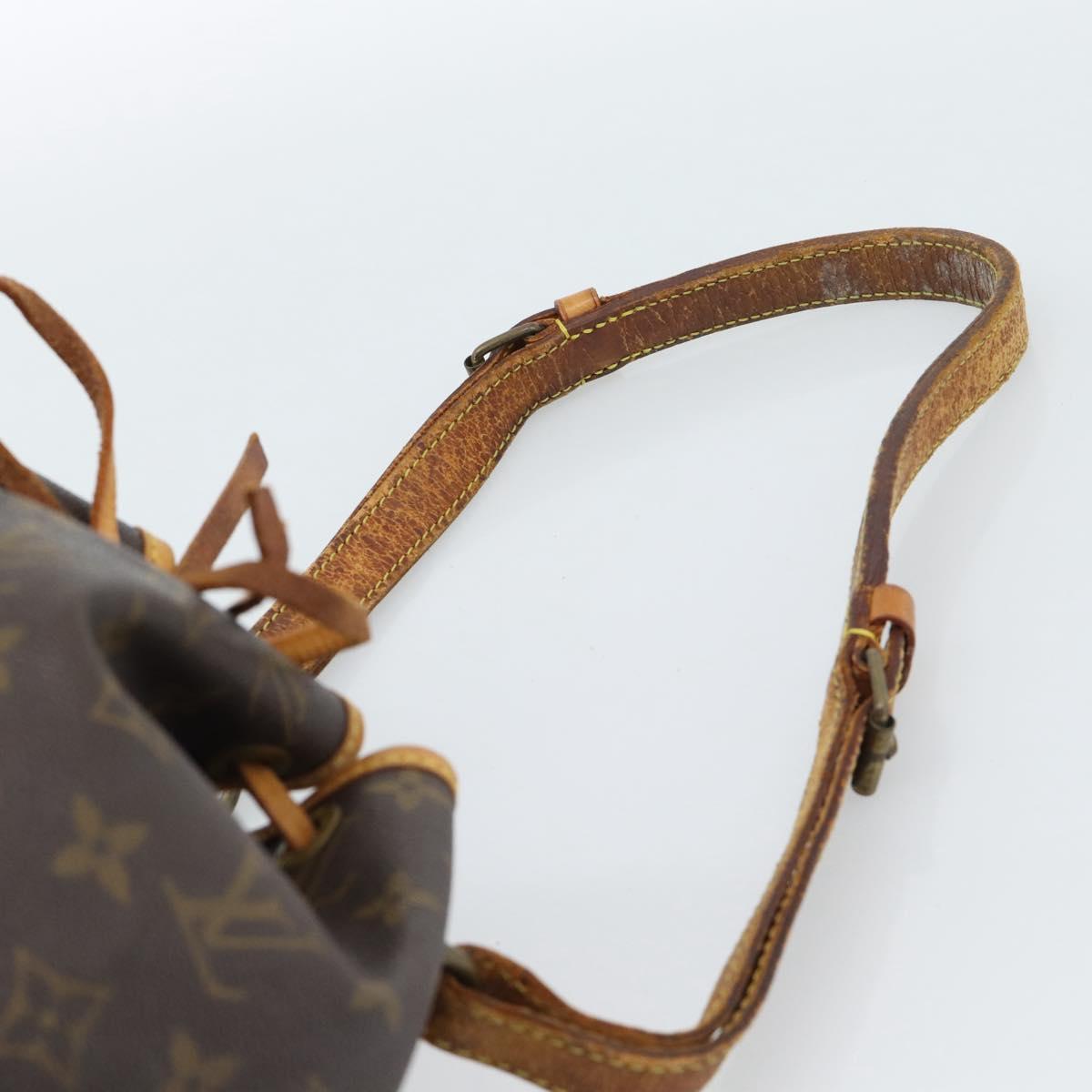 LOUIS VUITTON Monogram Petit Noe Shoulder Bag M42226 LV Auth BA13359