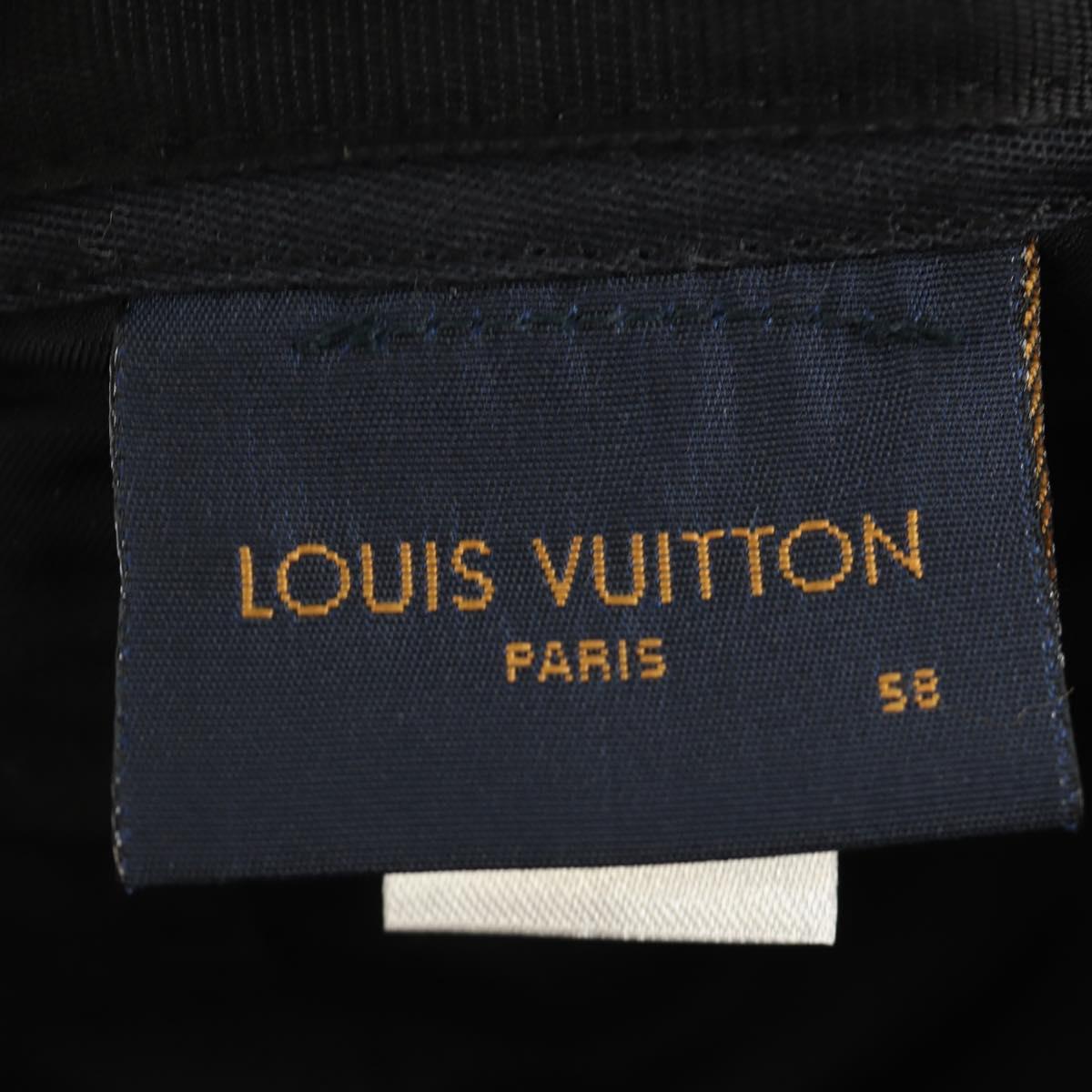 LOUIS VUITTON Monogram Denim Casquette Monogram Tapestry MP2871 Auth BA13372M