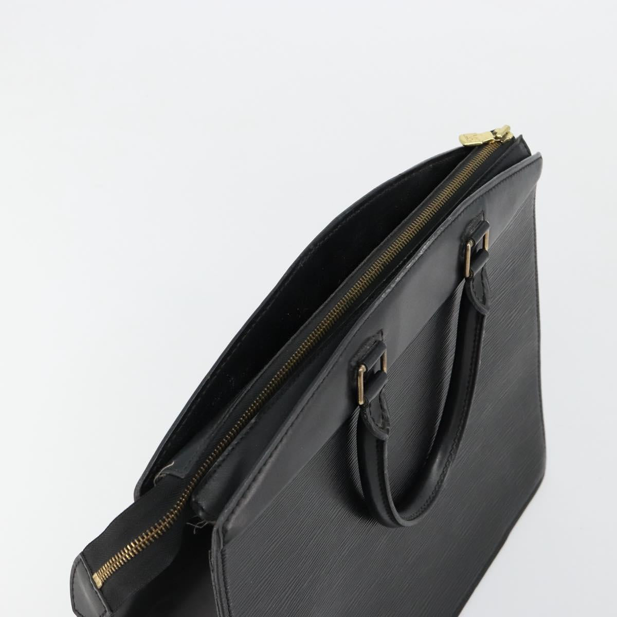 LOUIS VUITTON Epi Riviera Hand Bag Black M48182 LV Auth BA13374