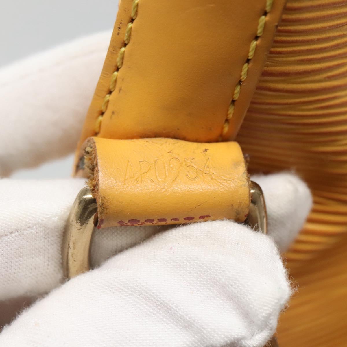 LOUIS VUITTON Epi Noe Shoulder Bag Tassili Yellow M44009 LV Auth BA1338