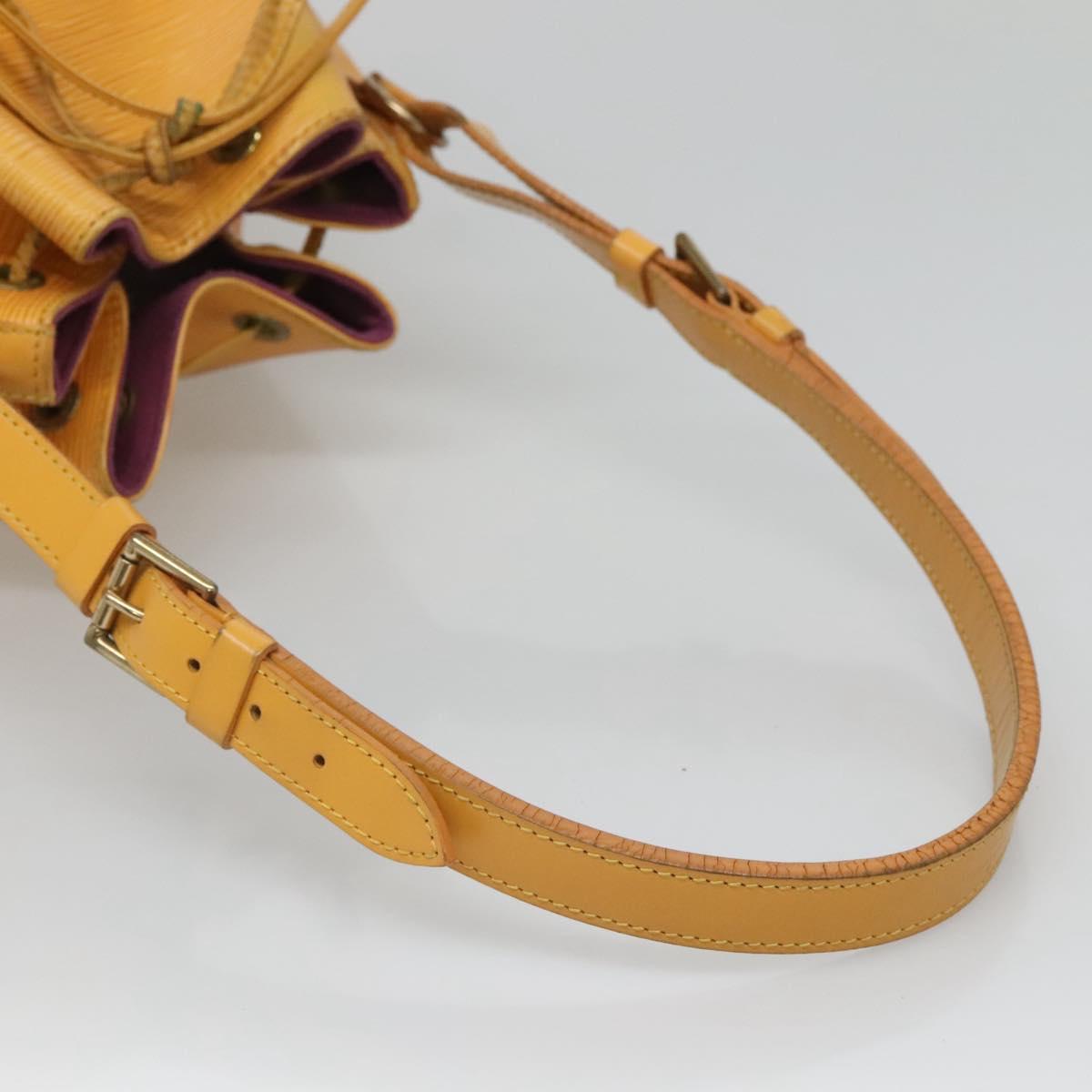 LOUIS VUITTON Epi Noe Shoulder Bag Tassili Yellow M44009 LV Auth BA1338