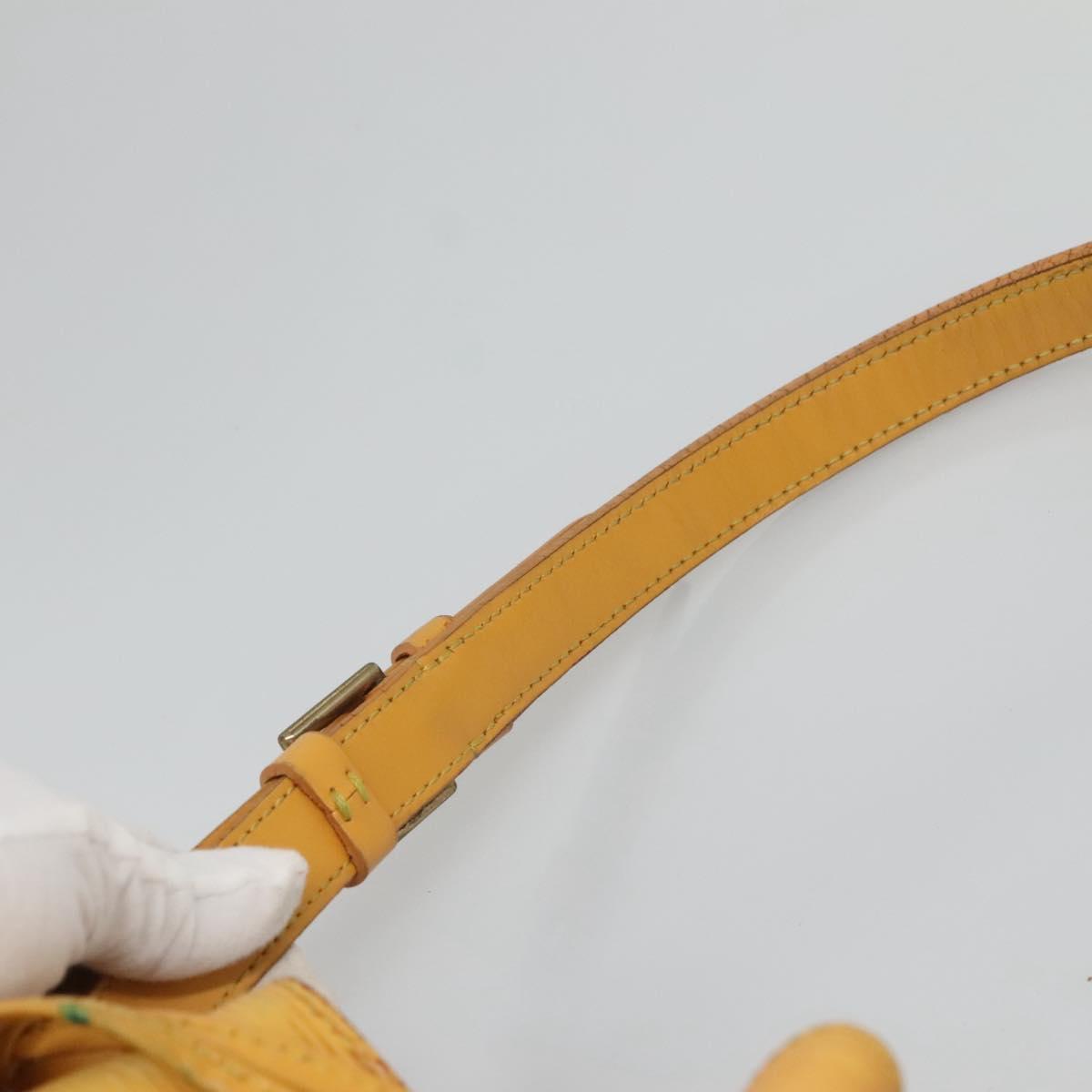 LOUIS VUITTON Epi Noe Shoulder Bag Tassili Yellow M44009 LV Auth BA1338