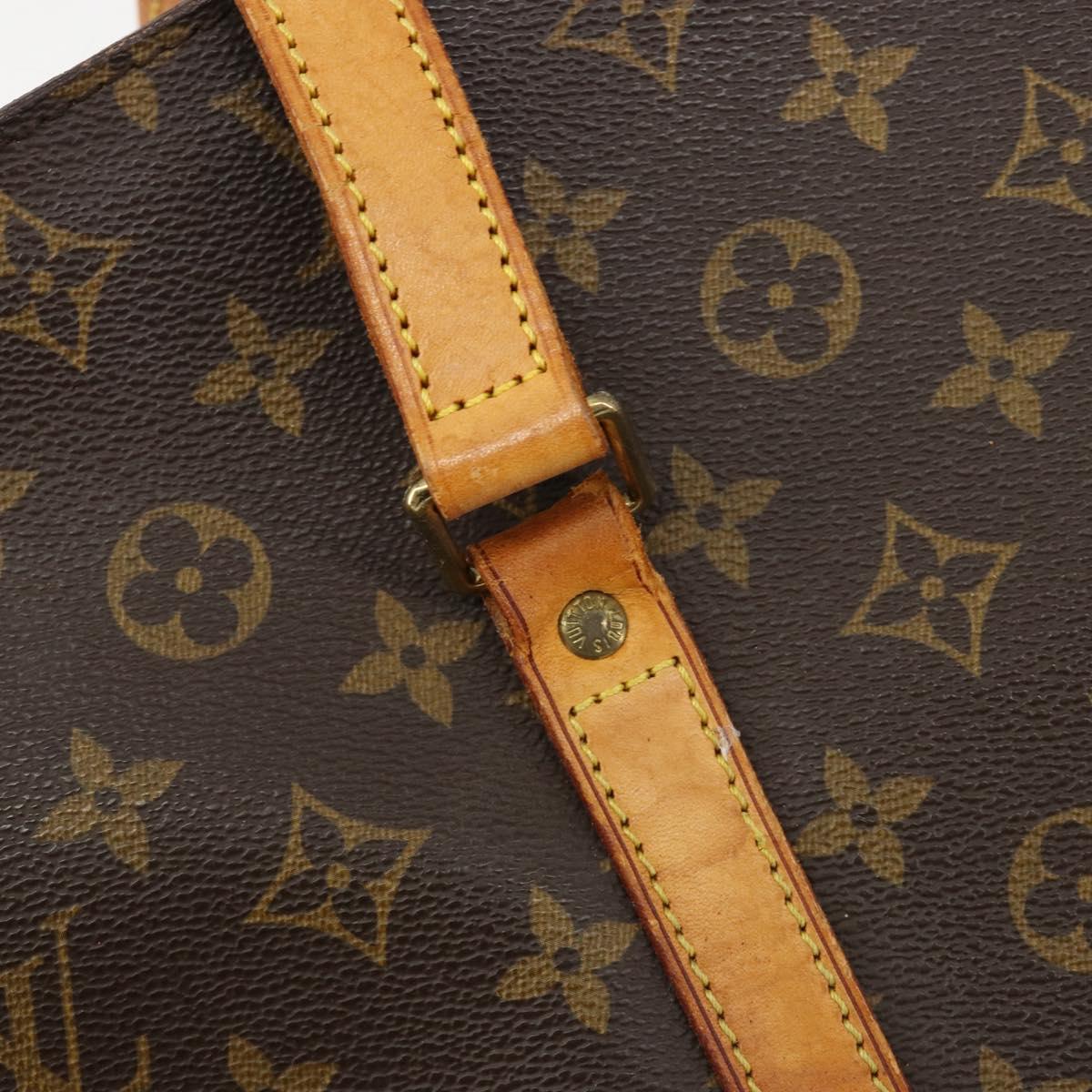 LOUIS VUITTON Monogram Babylone Tote Bag M51102 LV Auth BA13382