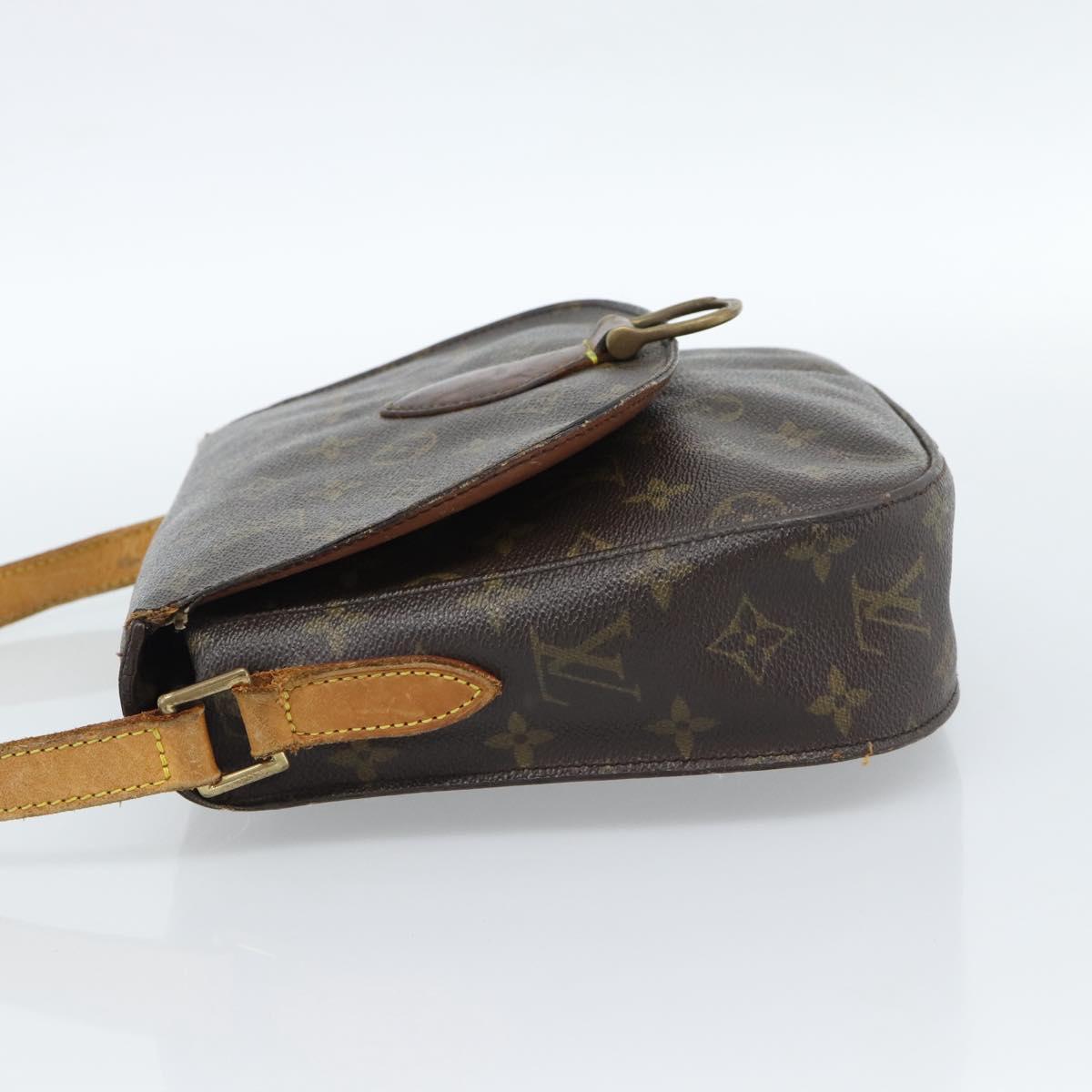LOUIS VUITTON Monogram Saint Cloud GM Shoulder Bag M51242 LV Auth BA13383