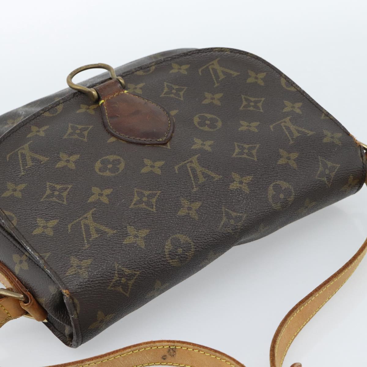 LOUIS VUITTON Monogram Saint Cloud GM Shoulder Bag M51242 LV Auth BA13383