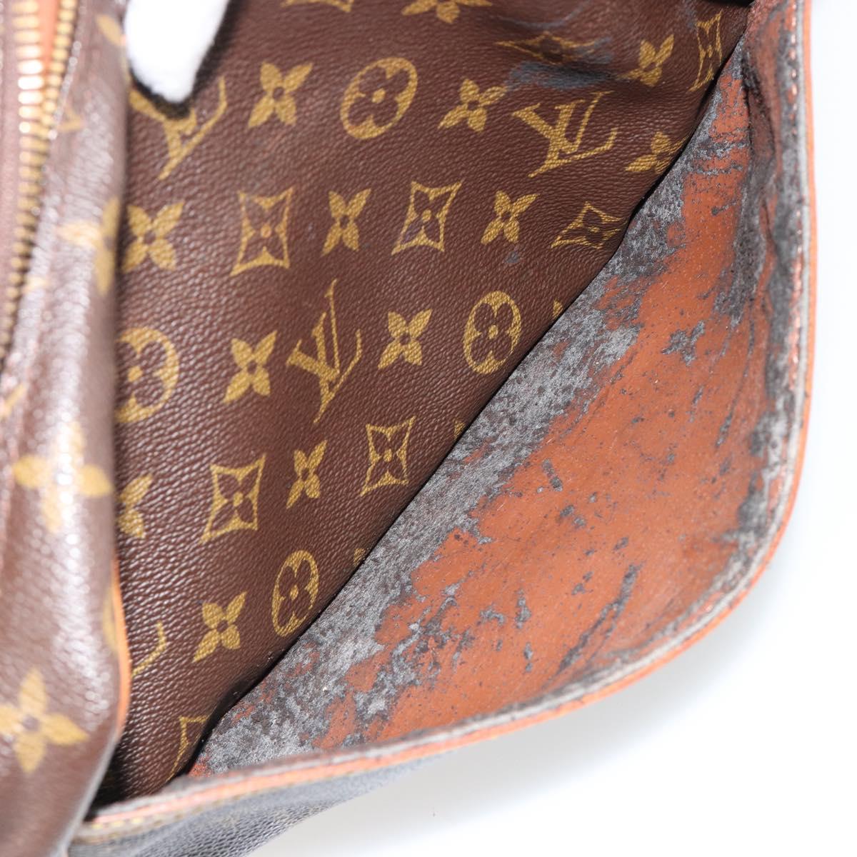LOUIS VUITTON Monogram Compiegne 28 Clutch Bag M51845 LV Auth BA13393