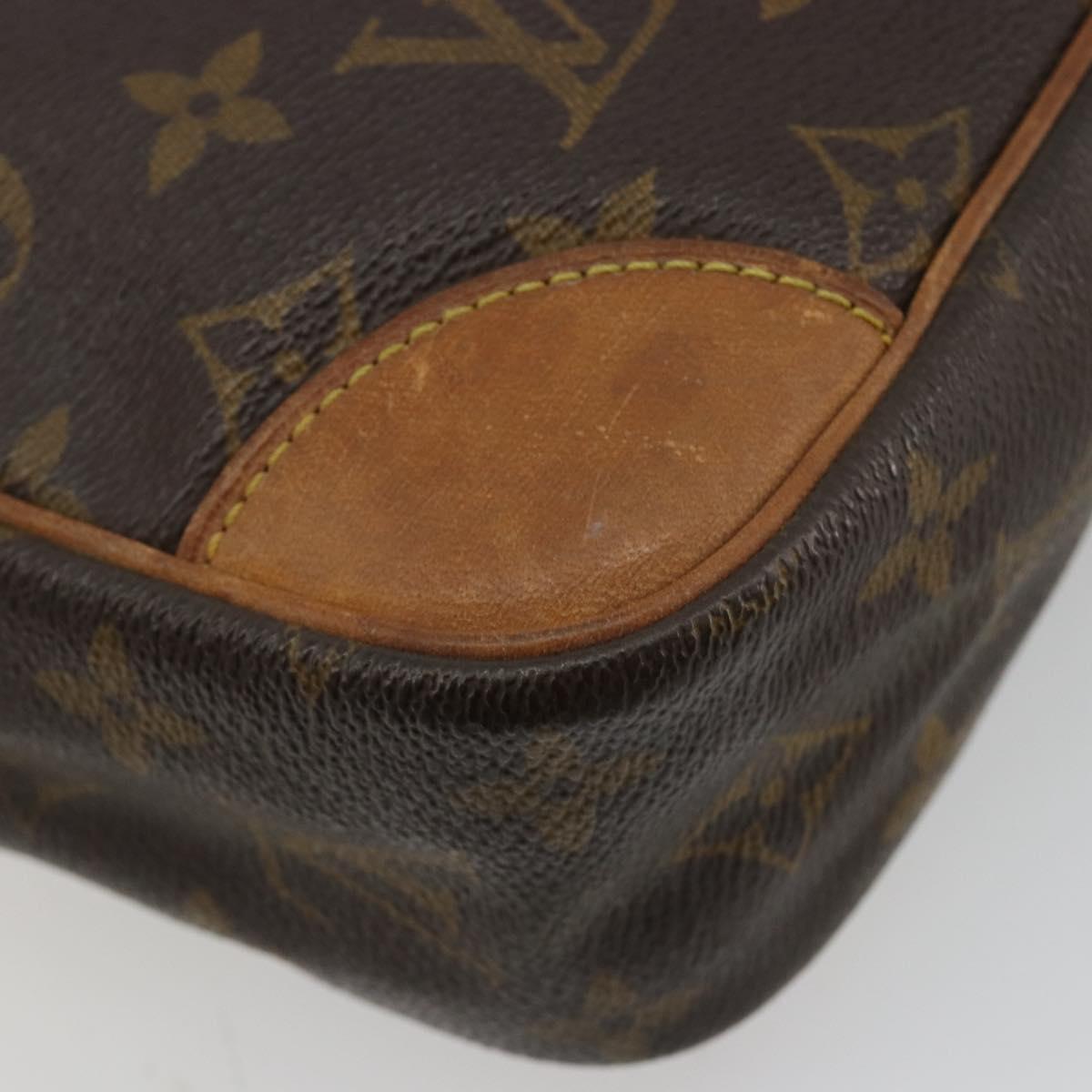 LOUIS VUITTON Monogram Compiegne 28 Clutch Bag M51845 LV Auth BA13395