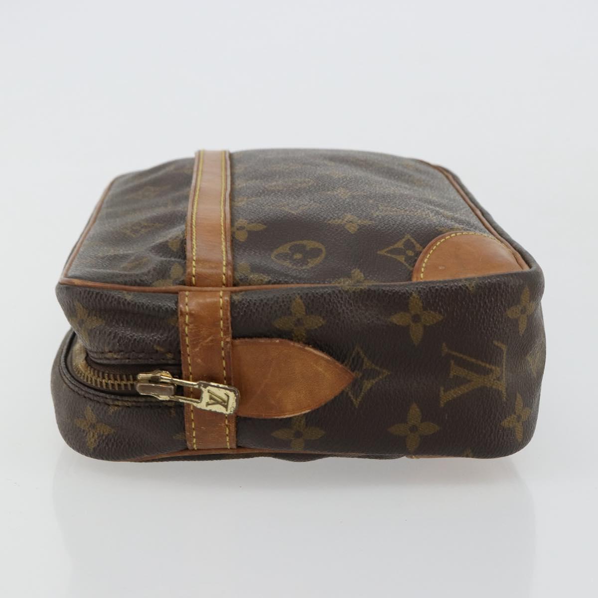 LOUIS VUITTON Monogram Compiegne 28 Clutch Bag M51845 LV Auth BA13395