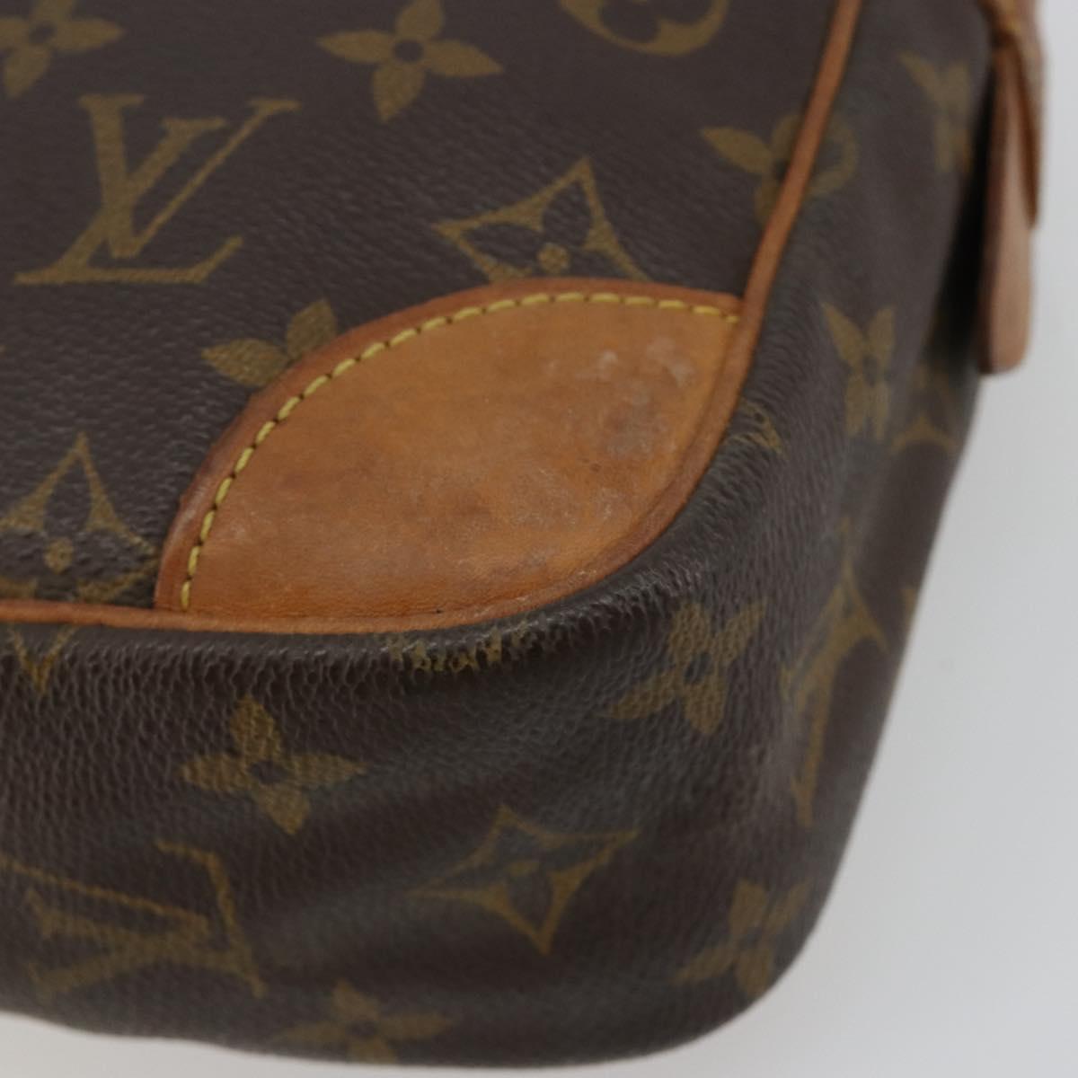LOUIS VUITTON Monogram Compiegne 28 Clutch Bag M51845 LV Auth BA13395