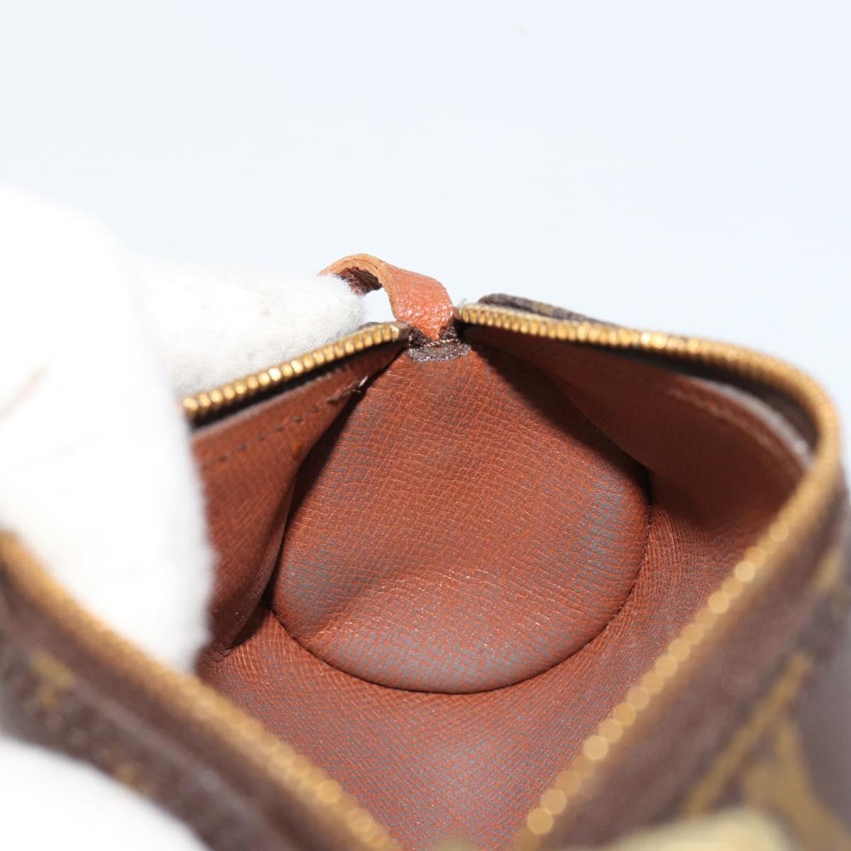 LOUIS VUITTON Monogram Papillon Pouch LV Auth BA13403