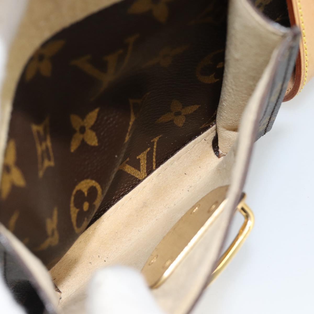 LOUIS VUITTON Monogram Manhattan GM Hand Bag M40025 LV Auth BA13411