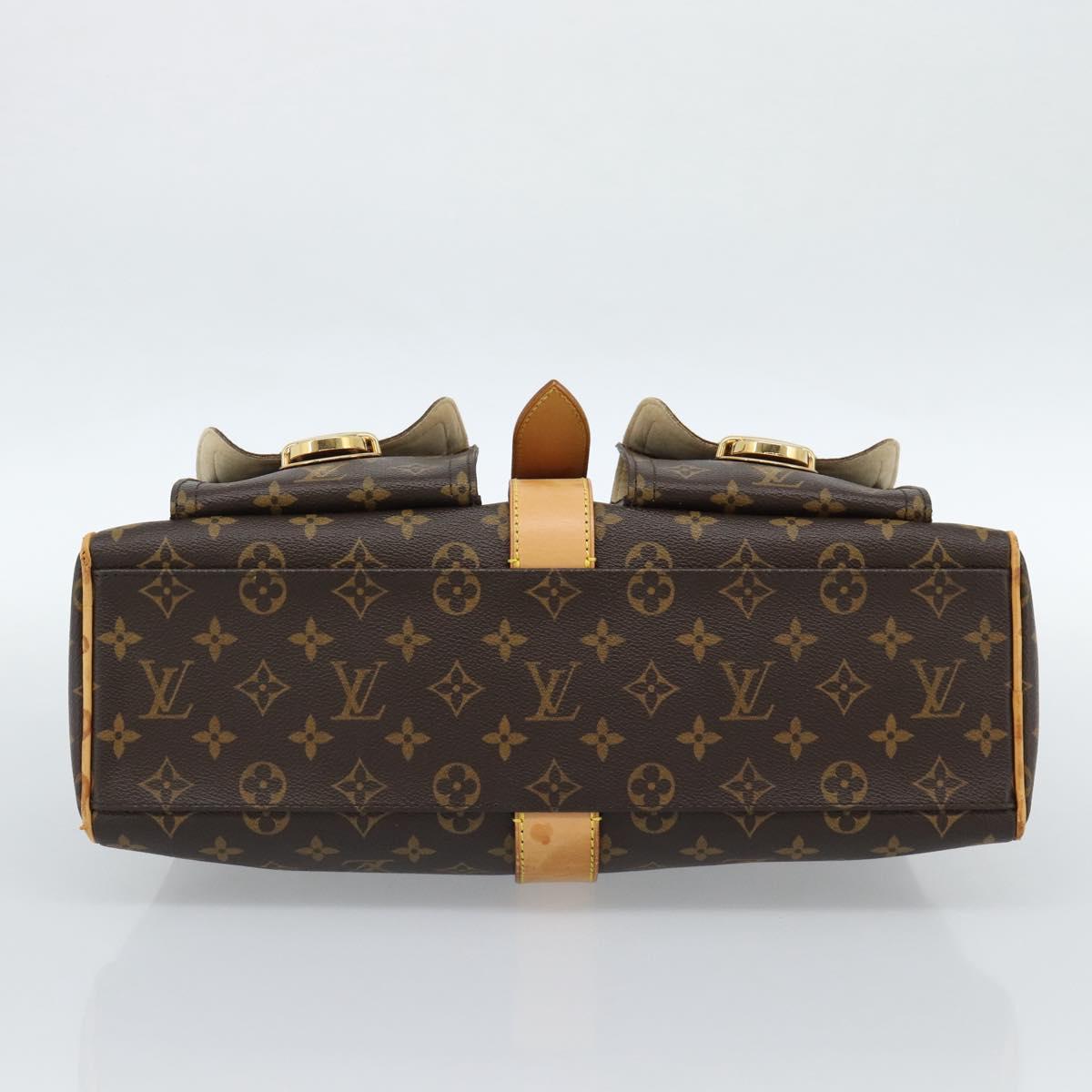 LOUIS VUITTON Monogram Manhattan GM Hand Bag M40025 LV Auth BA13411