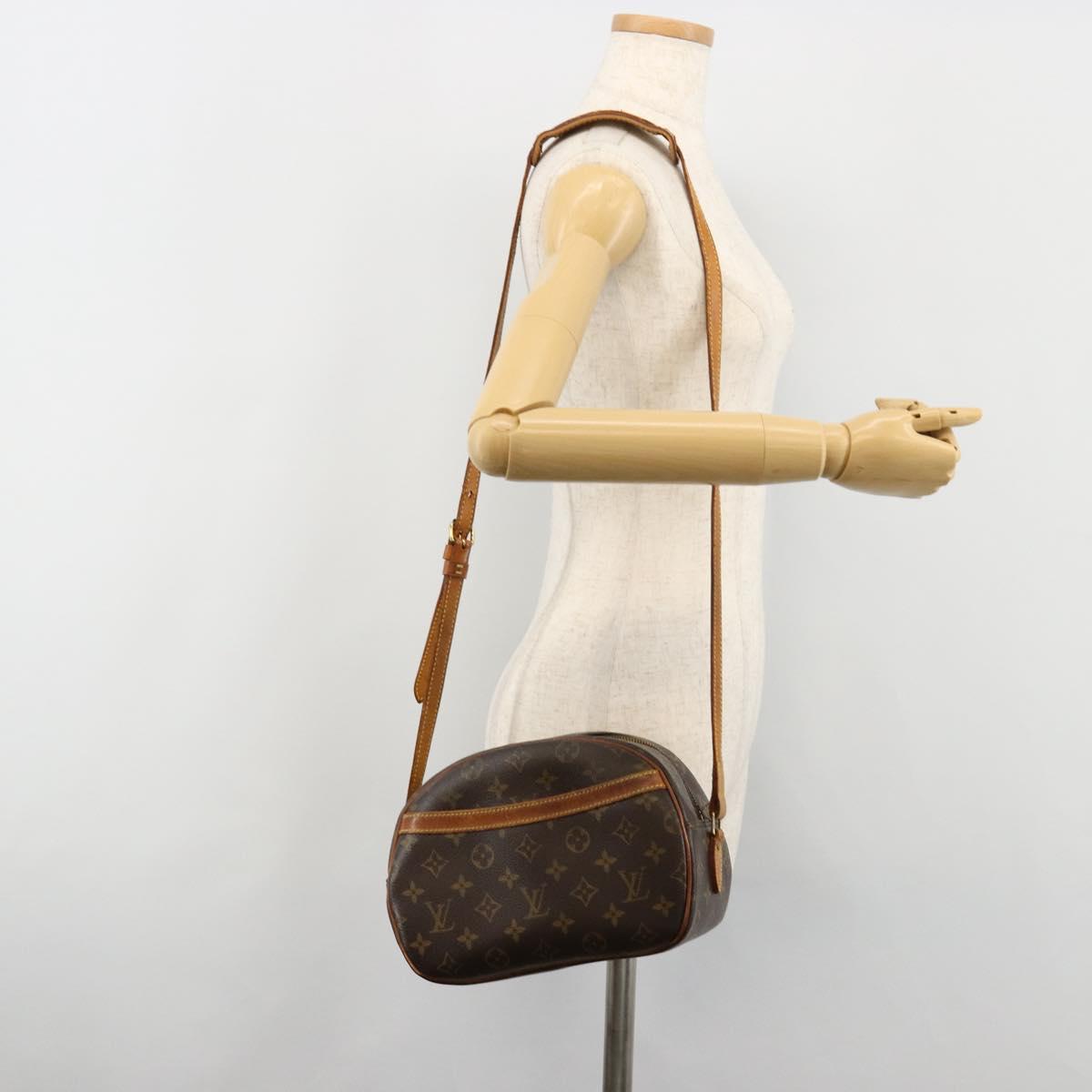LOUIS VUITTON Monogram Blois Shoulder Bag M51221 LV Auth BA13414