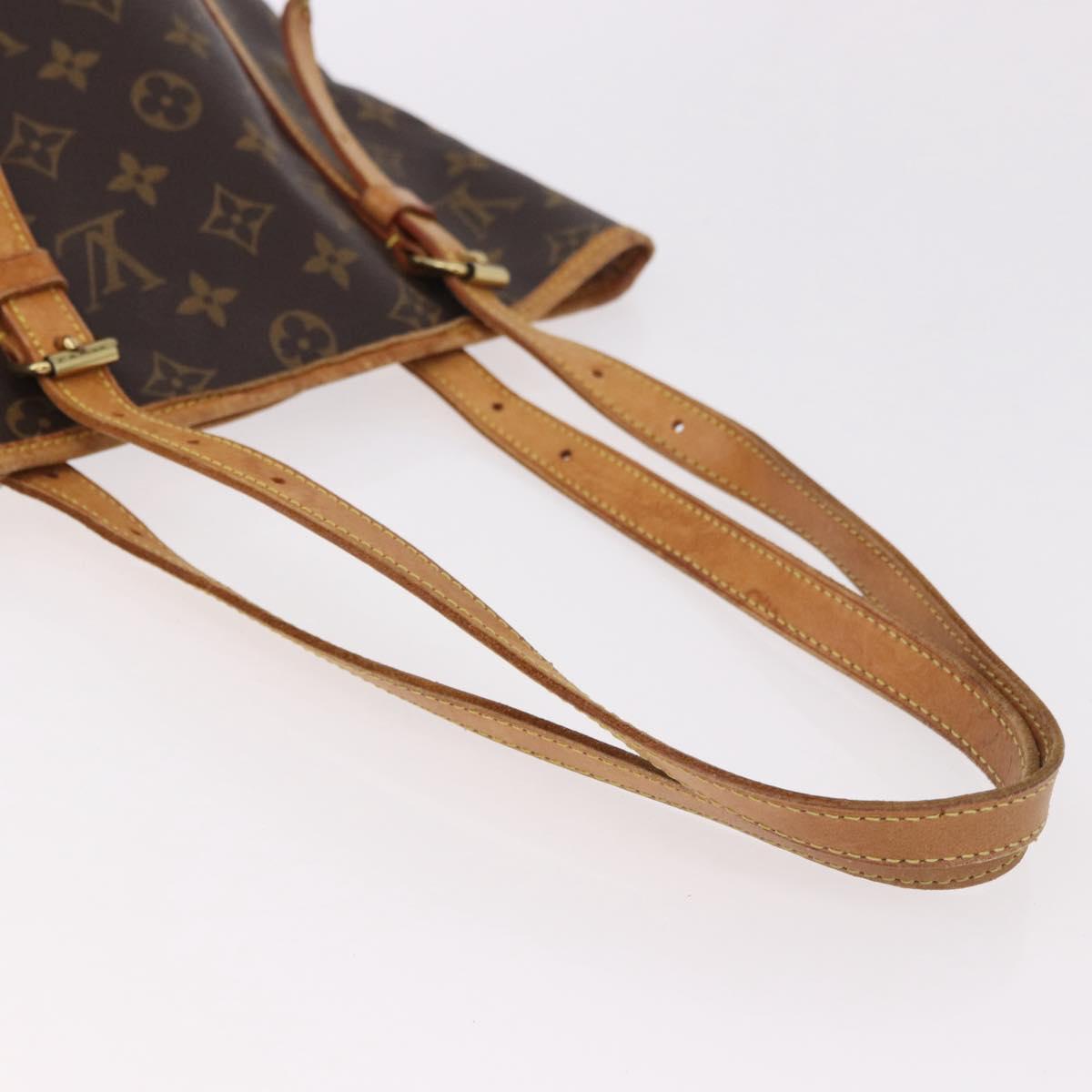 LOUIS VUITTON Monogram Bucket GM Shoulder Bag M42236 LV Auth BA13423