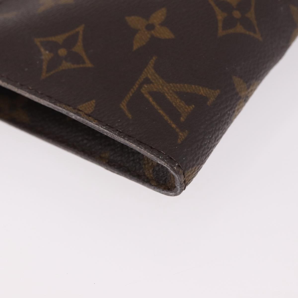 LOUIS VUITTON Monogram Bucket GM Accessory Pouch LV Auth BA13424