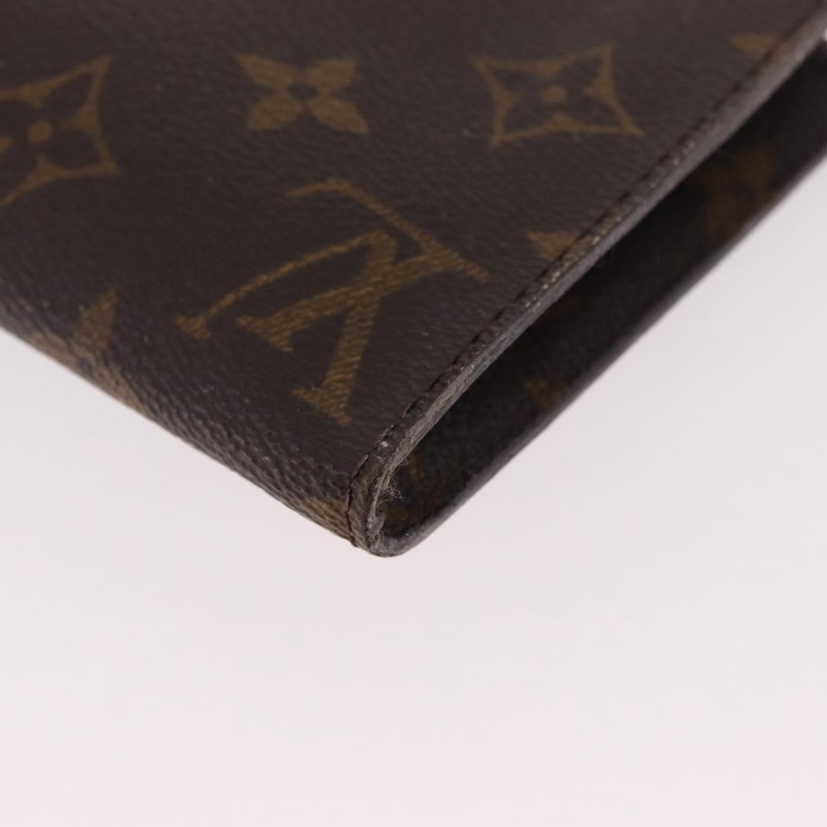 LOUIS VUITTON Monogram Bucket GM Accessory Pouch LV Auth BA13424
