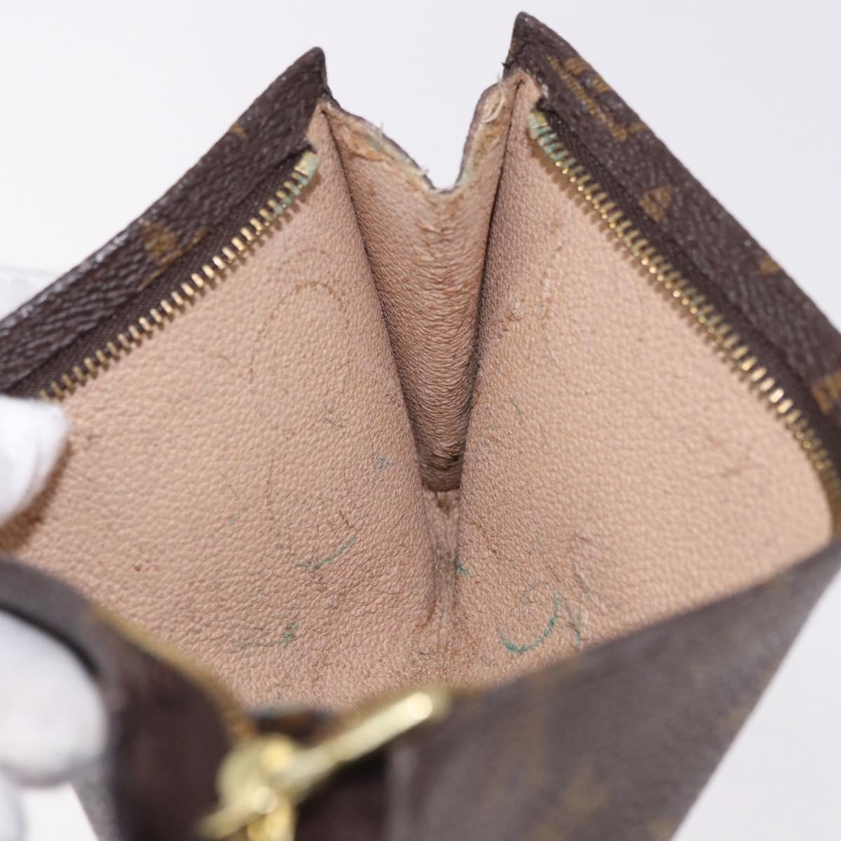 LOUIS VUITTON Monogram Bucket GM Accessory Pouch LV Auth BA13424
