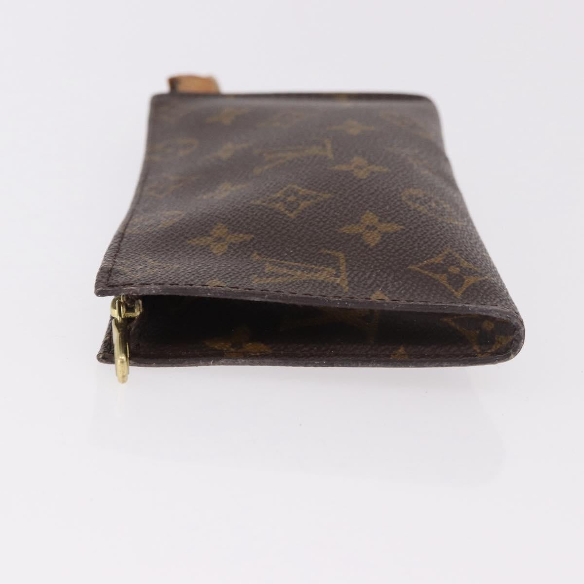 LOUIS VUITTON Monogram Bucket GM Accessory Pouch LV Auth BA13424