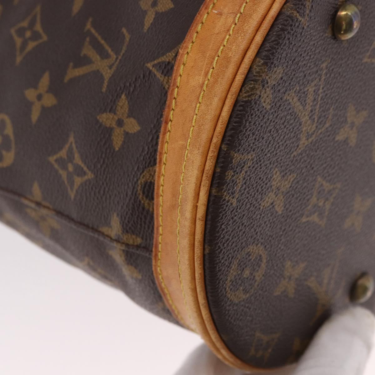 LOUIS VUITTON Monogram Bucket GM Shoulder Bag M42236 LV Auth BA13425