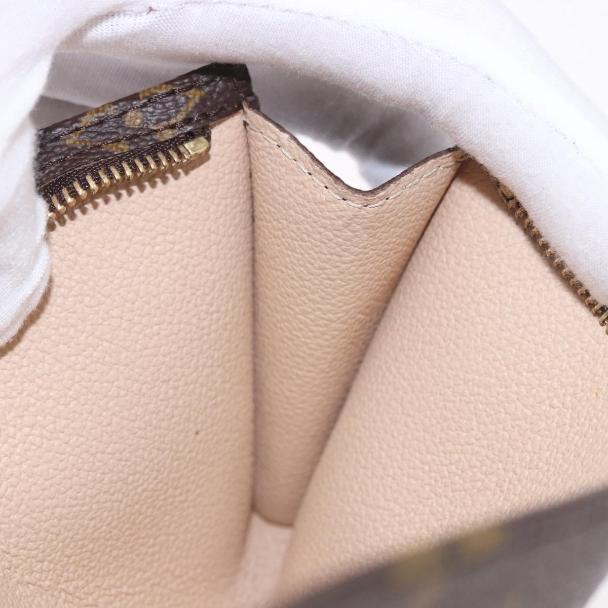 LOUIS VUITTON Monogram Bucket GM Accessory Pouch LV Auth BA13426