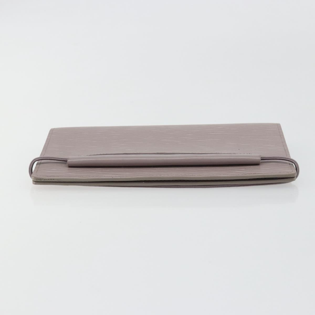 LOUIS VUITTON Epi Agenda Oriental Day Planner Cover Lilac R2018B LV Auth BA13429