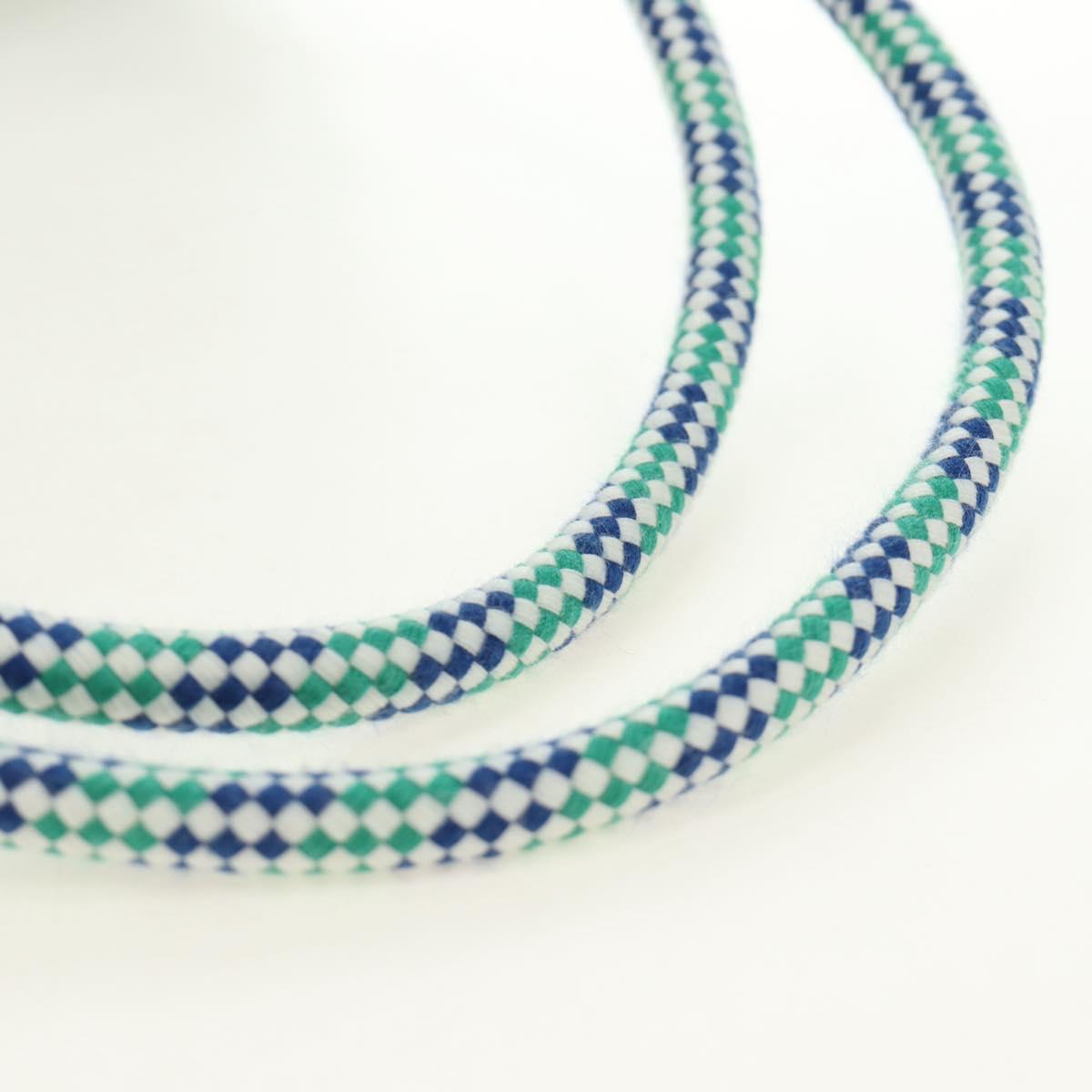 HERMES Purse Epope Shoulder Bag Wool Blue Auth BA13435M