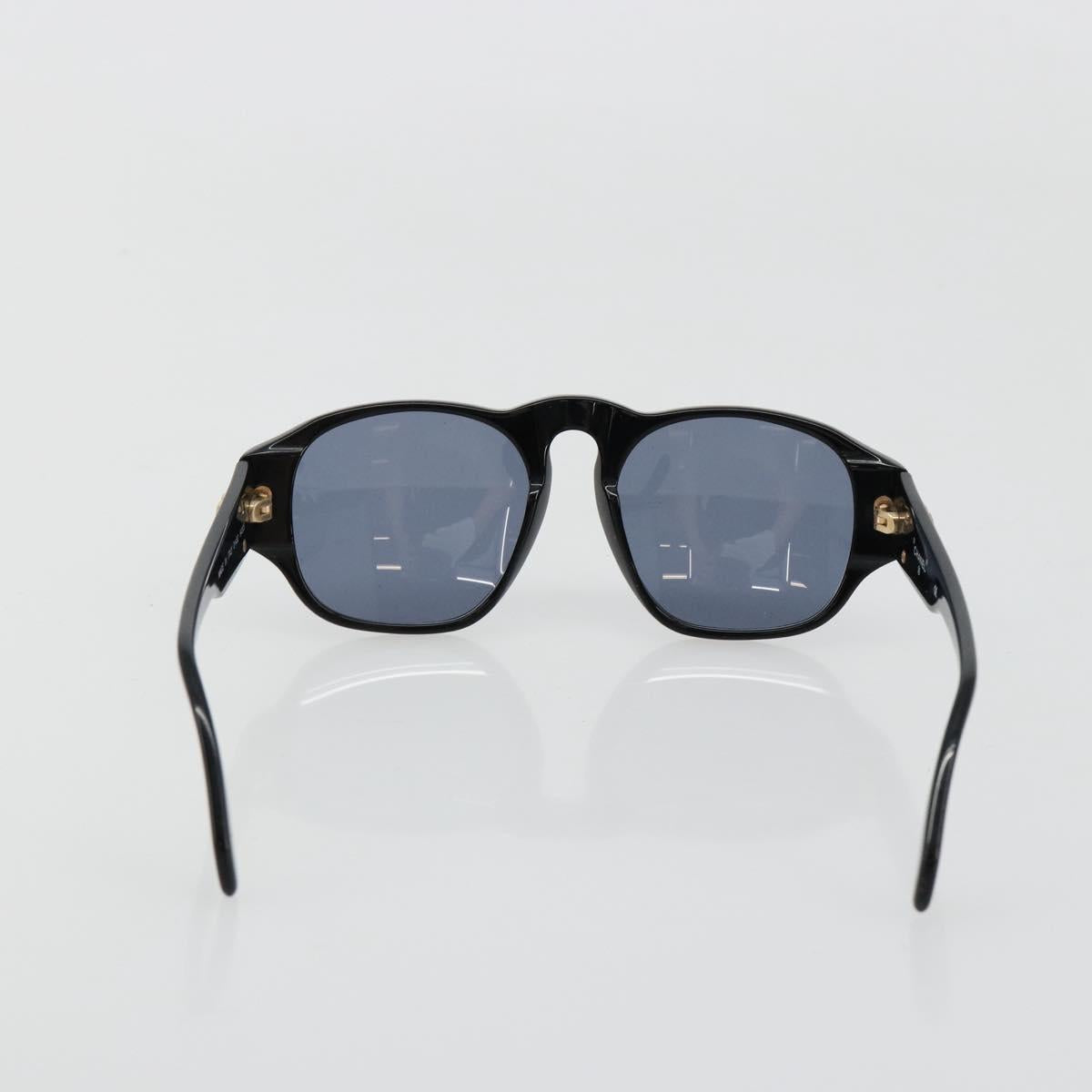 CHANEL Sunglasses plastic Black CC Auth BA13439