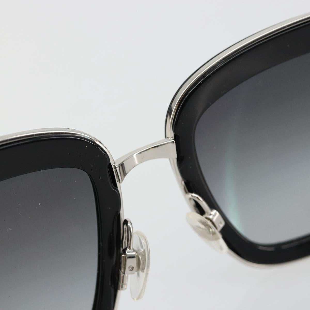 CHANEL Sunglasses plastic Black CC Auth BA13441M