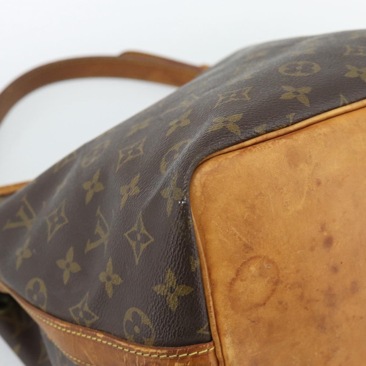 LOUIS VUITTON Monogram Petit Noe Shoulder Bag M42226 LV Auth BA13450